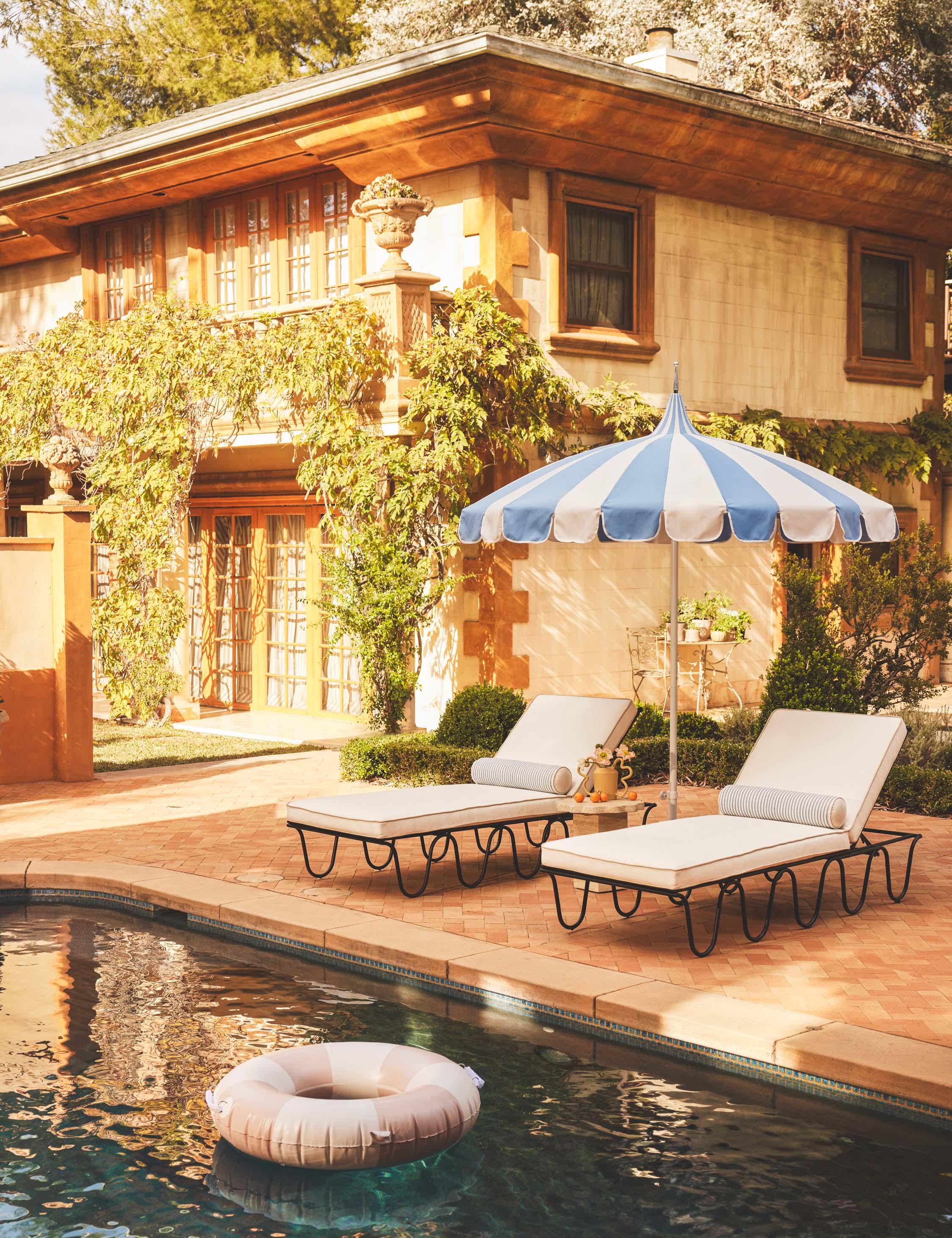 Aamu 8'6" Pagoda Outdoor Umbrella by Sarah Sherman Samuel - Image 11