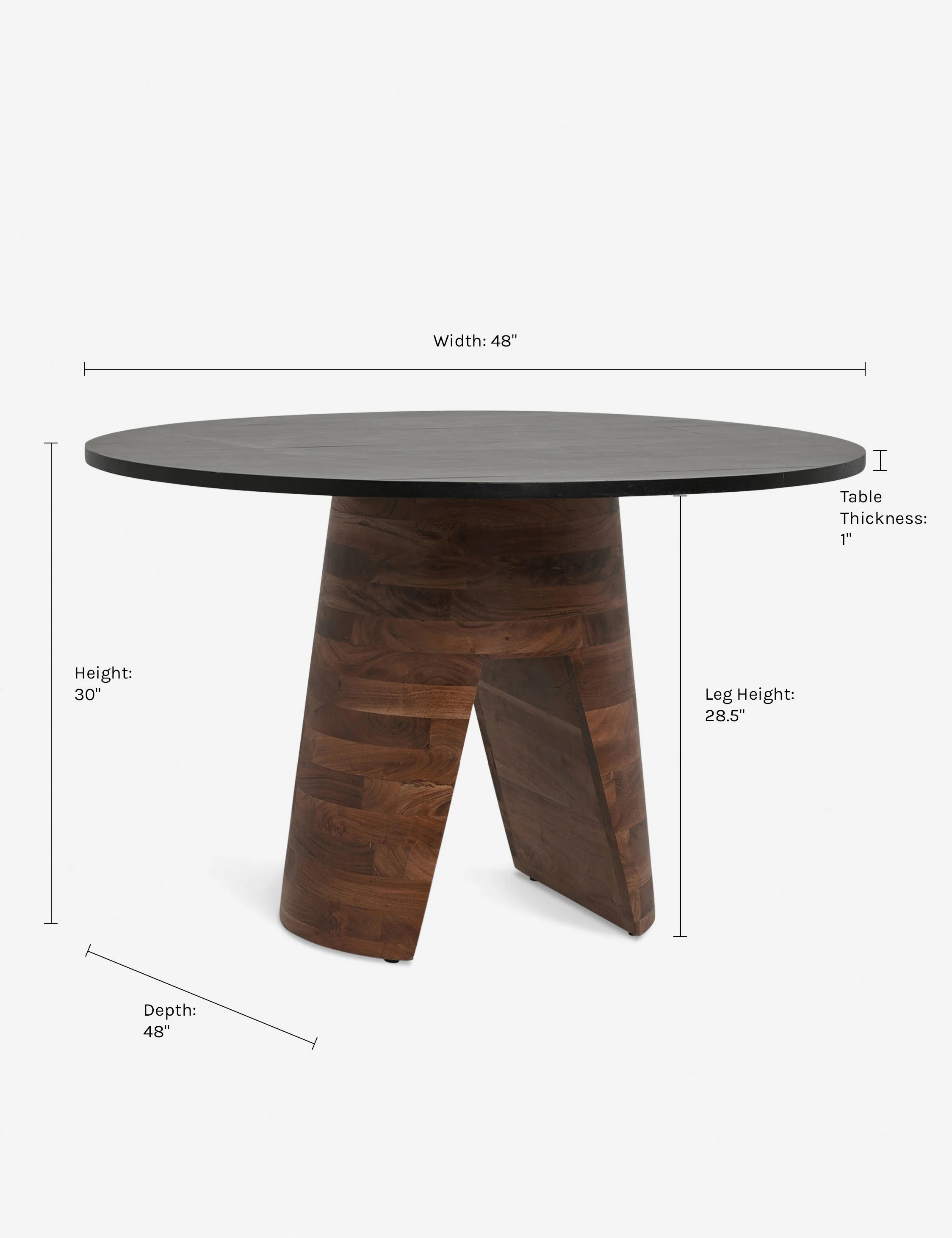 Adler Round Dining Table - Image 6