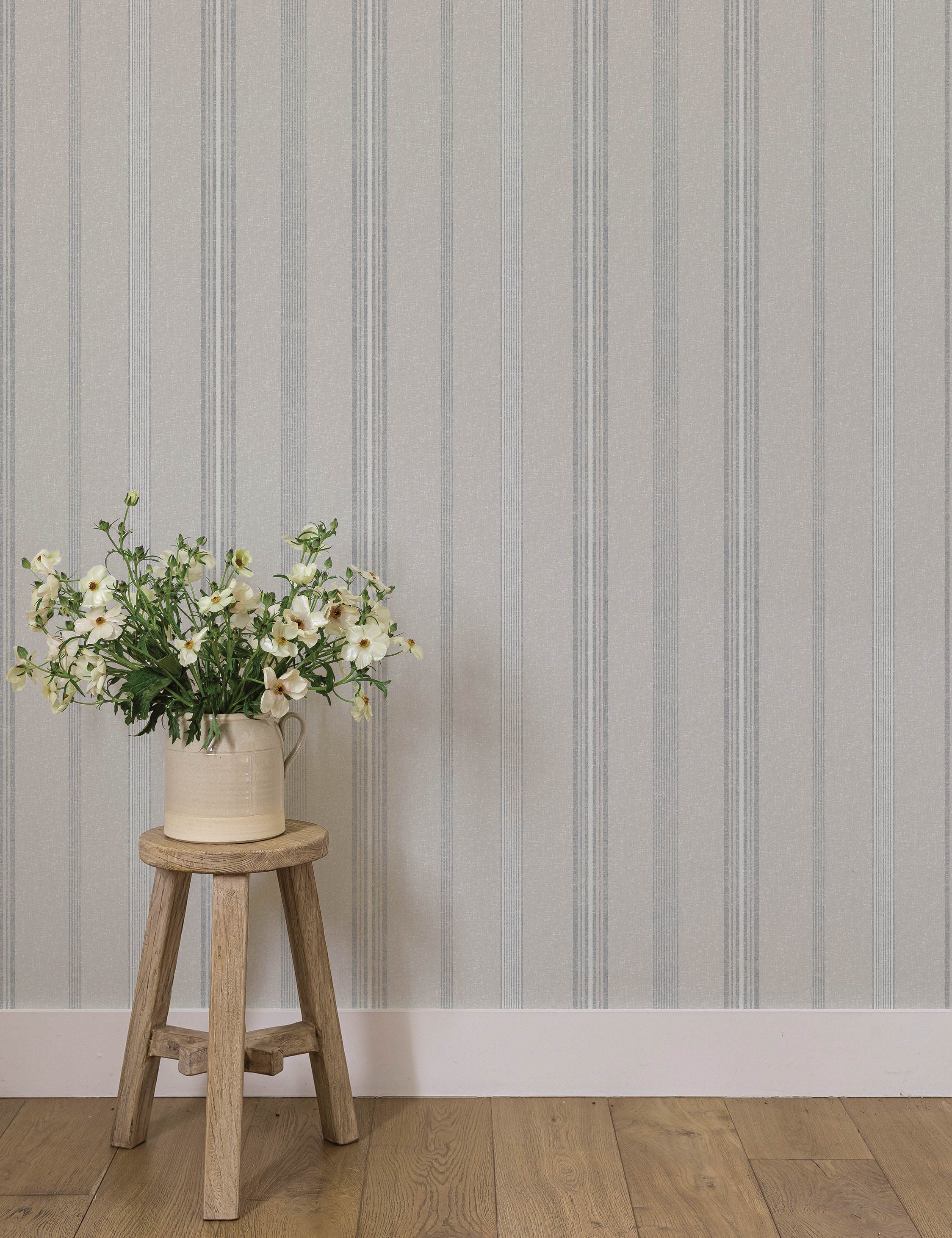 Anatolia Stripe Textured Peel + Stick Wallpaper by Pure Salt - Image 3
