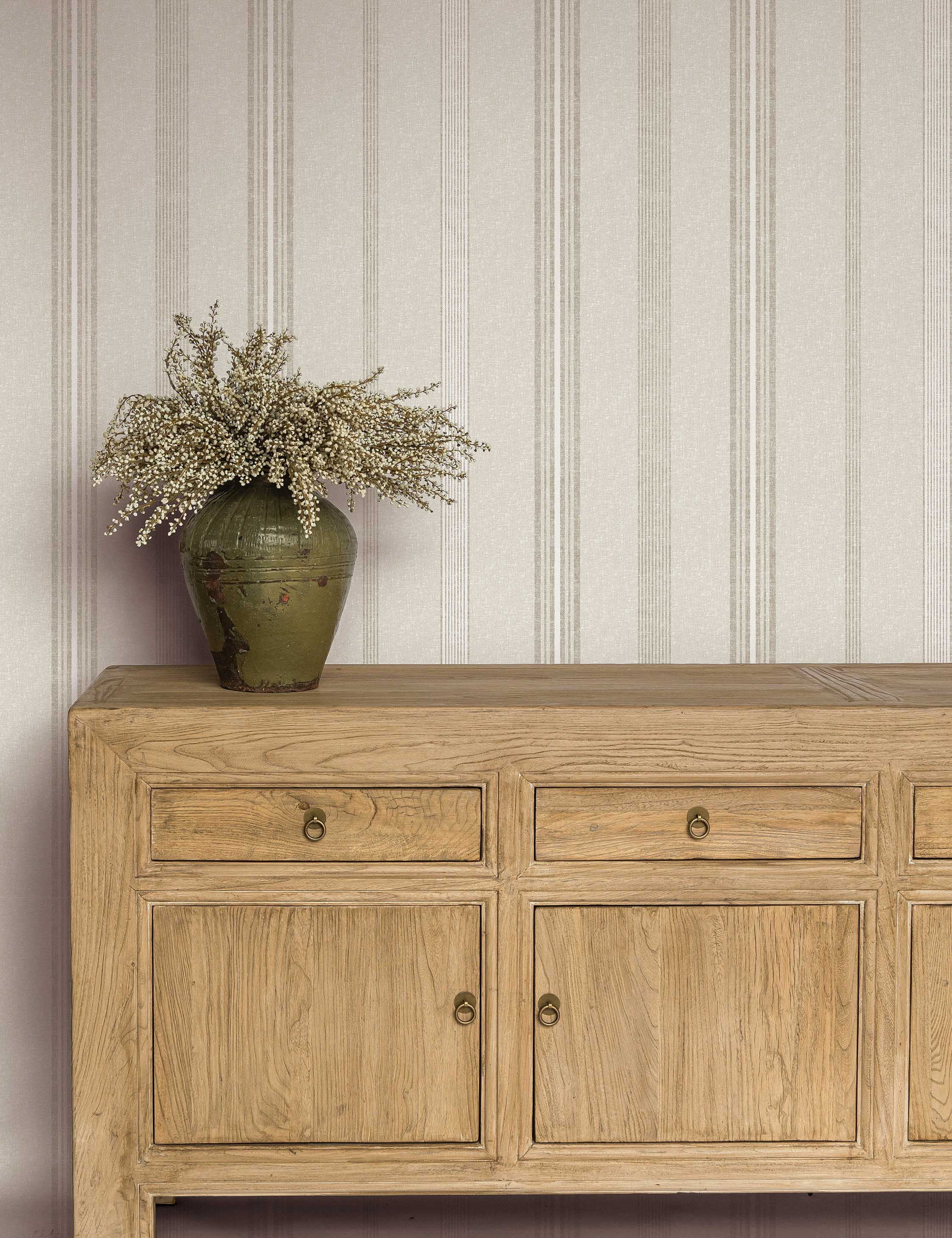 Anatolia Stripe Textured Peel + Stick Wallpaper by Pure Salt - Image 9