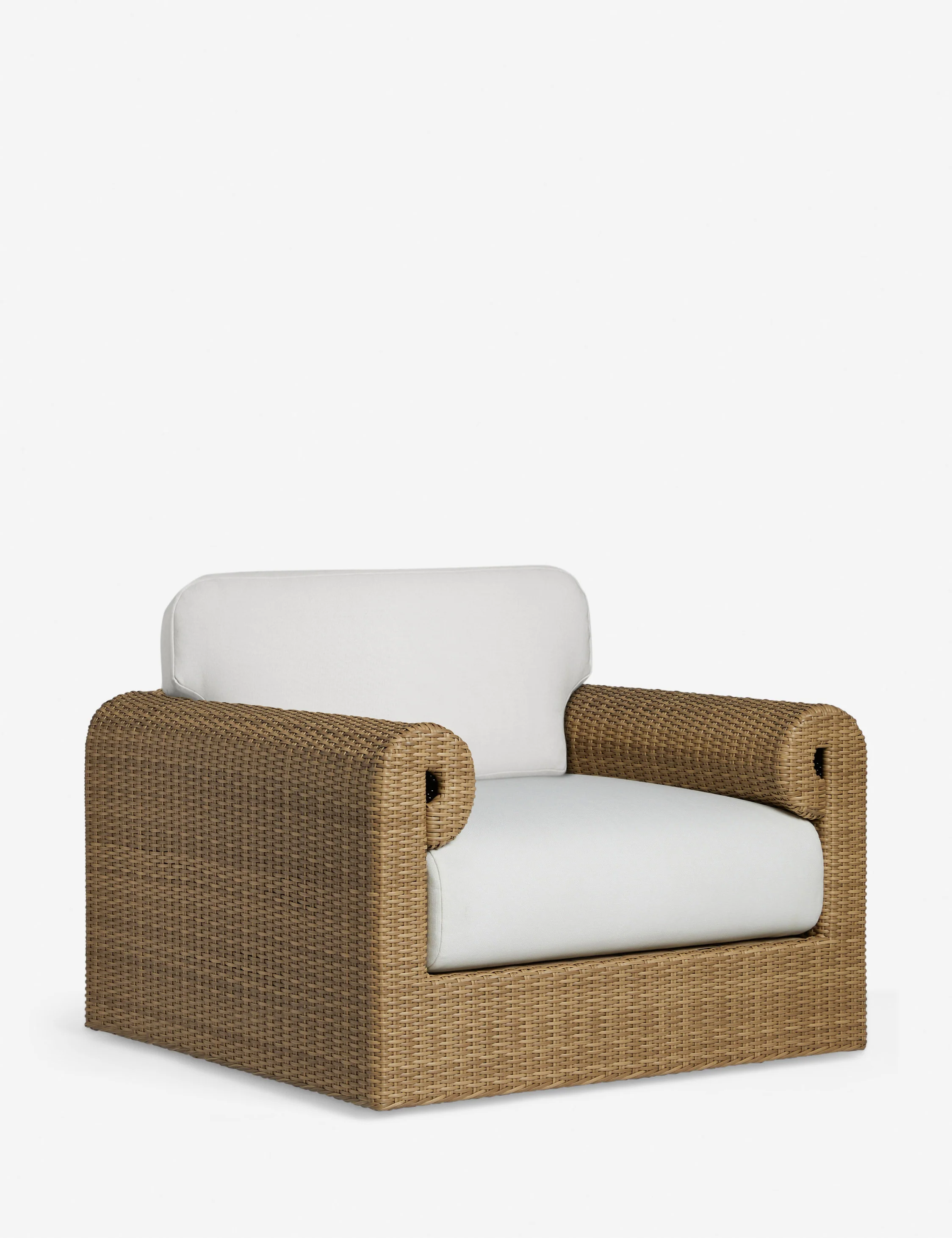 Balla Outdoor Swivel Accent Chair - Image 4