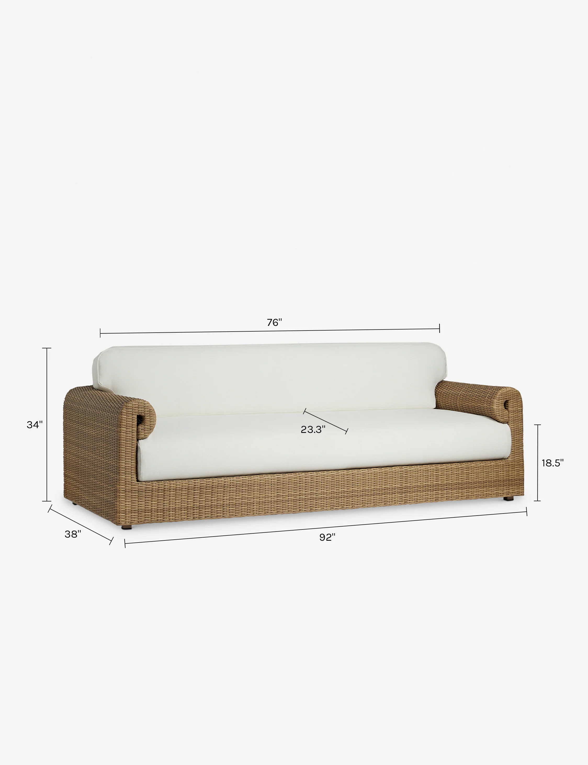 Balla Outdoor Sofa - Image 8