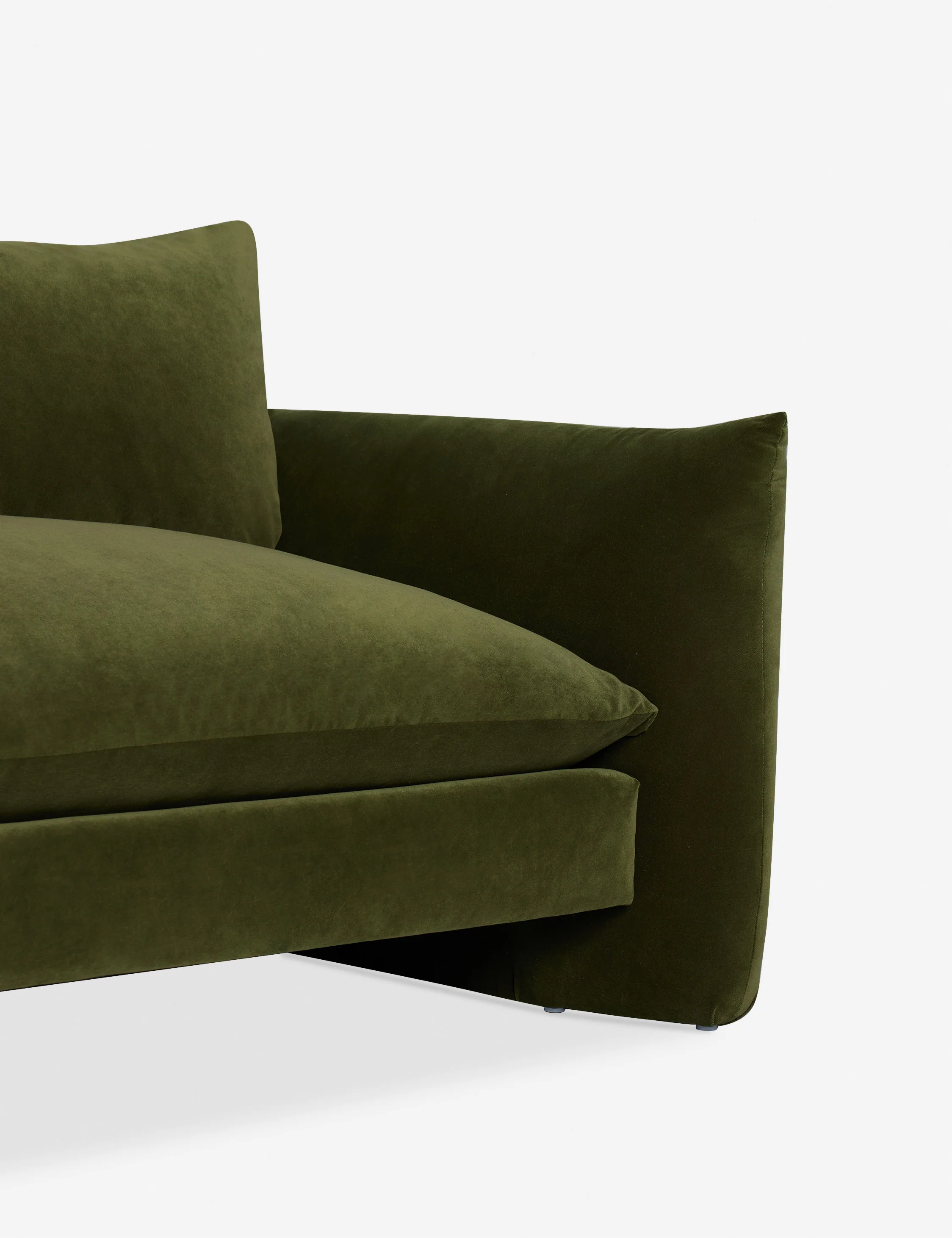 Banks Sofa, Loden Velvet - Image 3