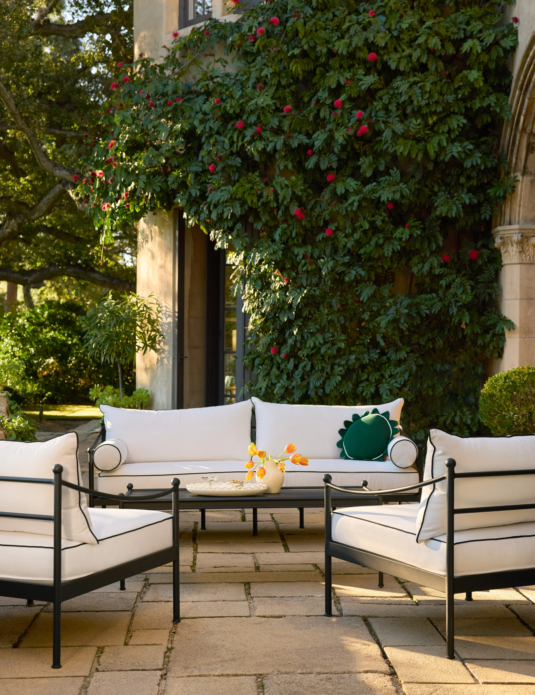 Bassani Indoor / Outdoor Round Pillow - Image 6