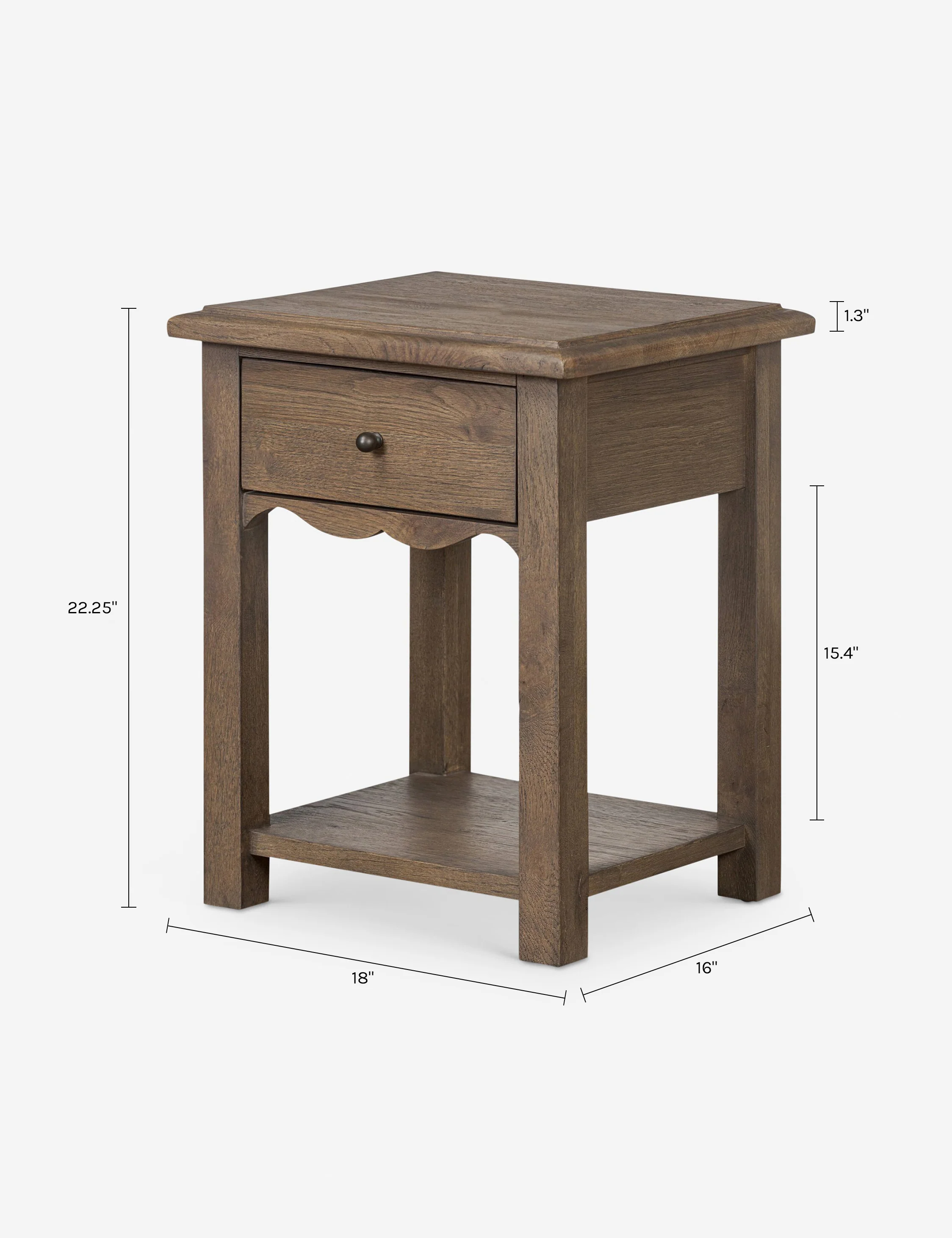 Bayla Side Table by Amber Lewis x Four Hands - Image 8