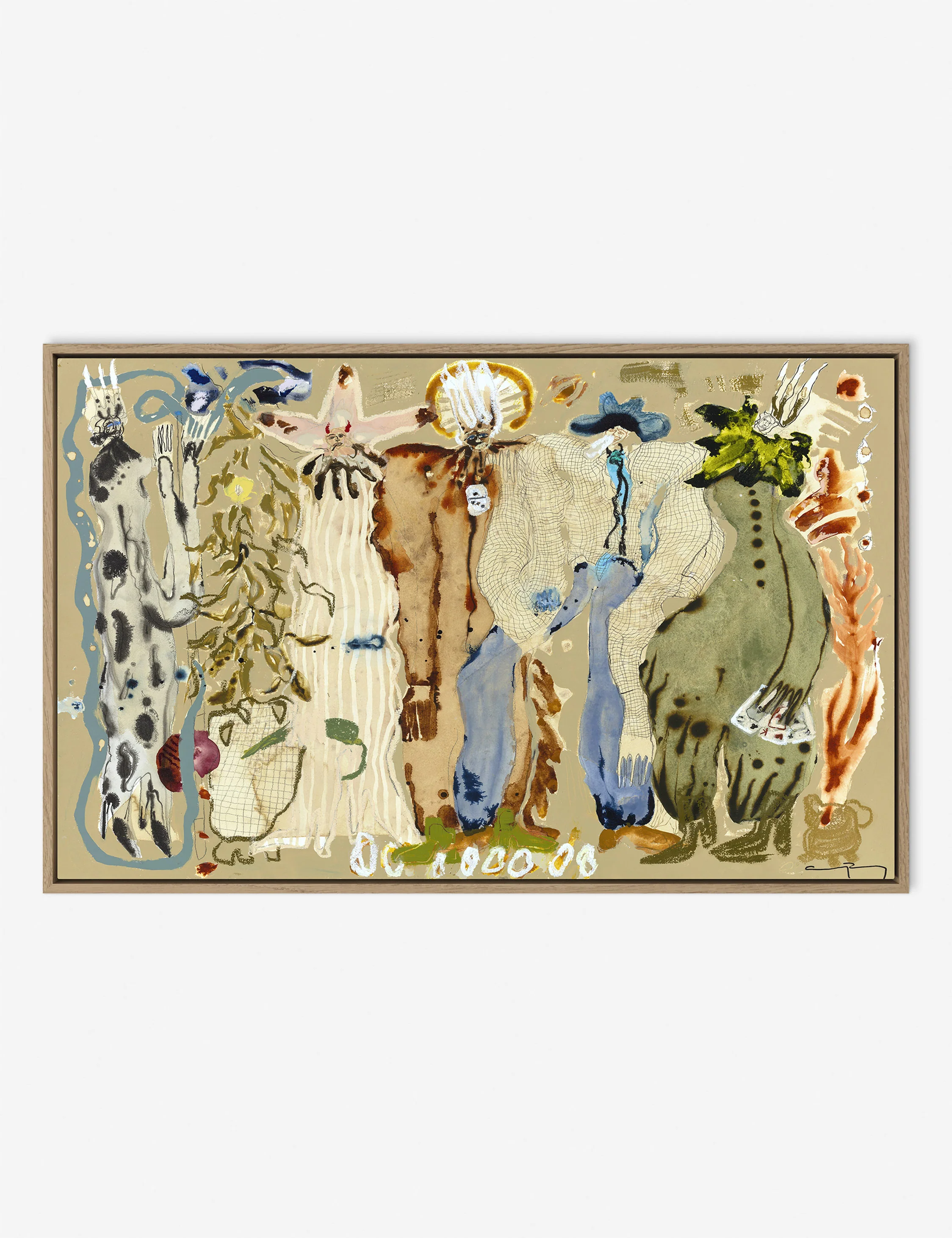 Blue Eyed Snake Woman Wall Art by Caroline Pinney - Image 12