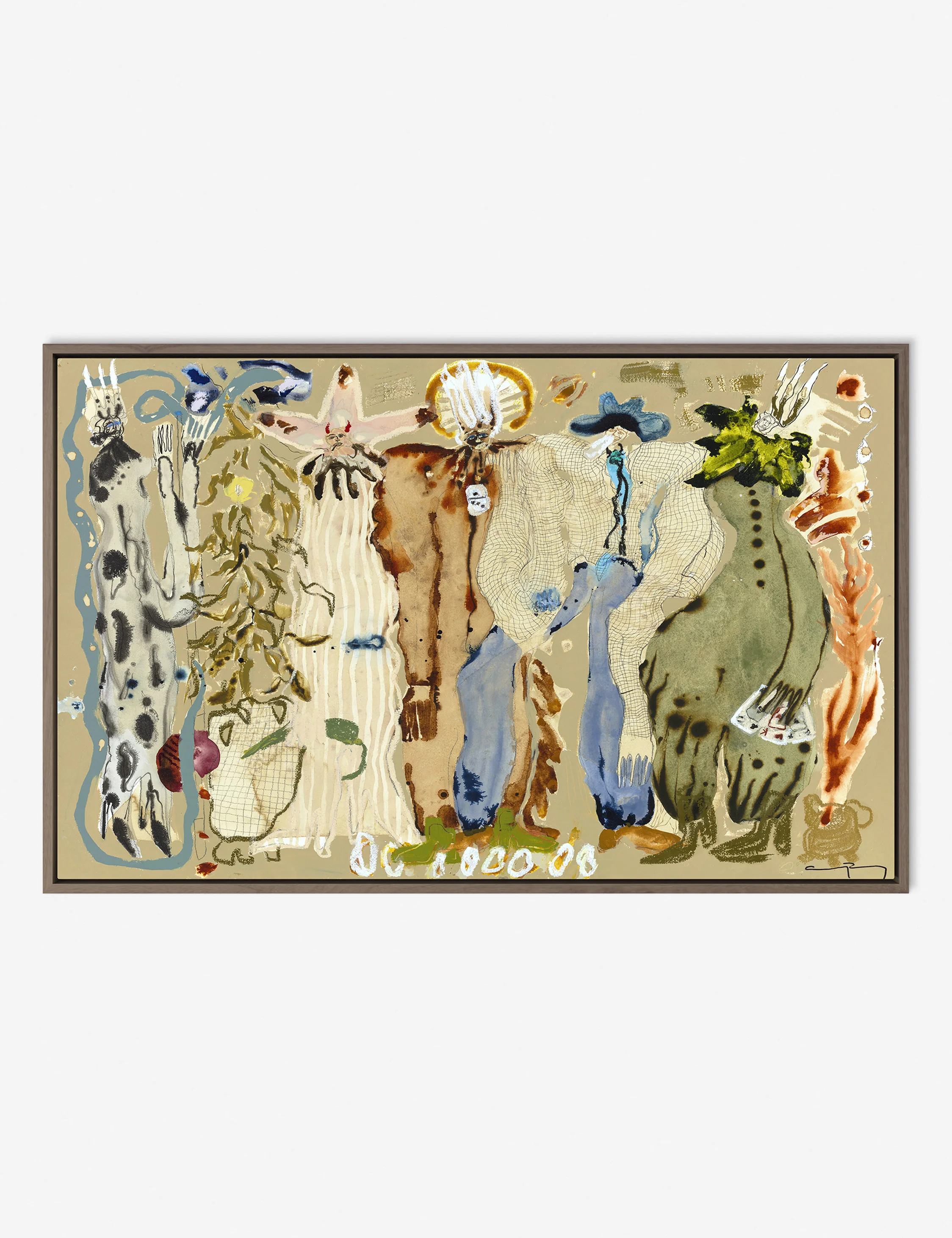 Blue Eyed Snake Woman Wall Art by Caroline Pinney - Image 15