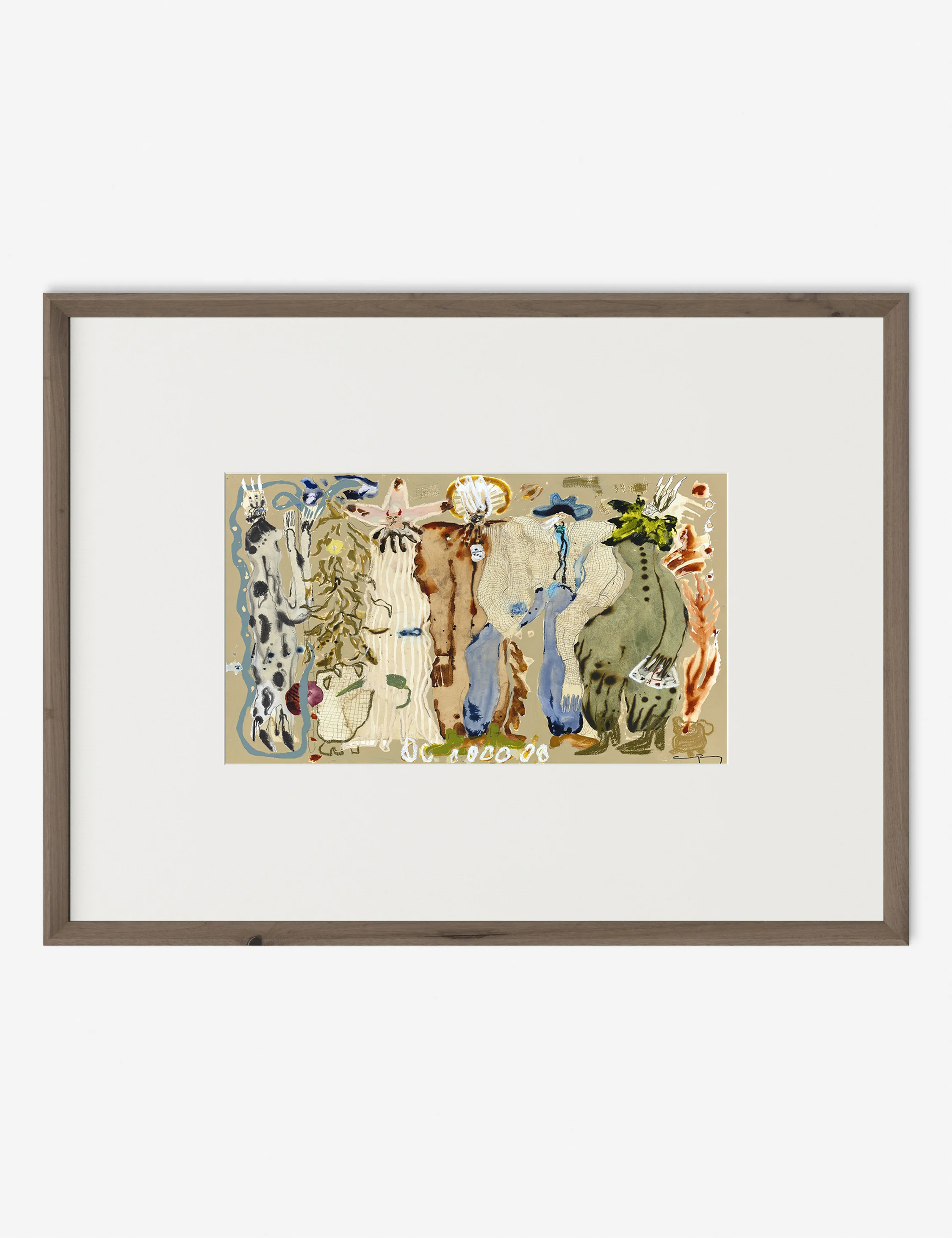 Blue Eyed Snake Woman Wall Art by Caroline Pinney - Image 9