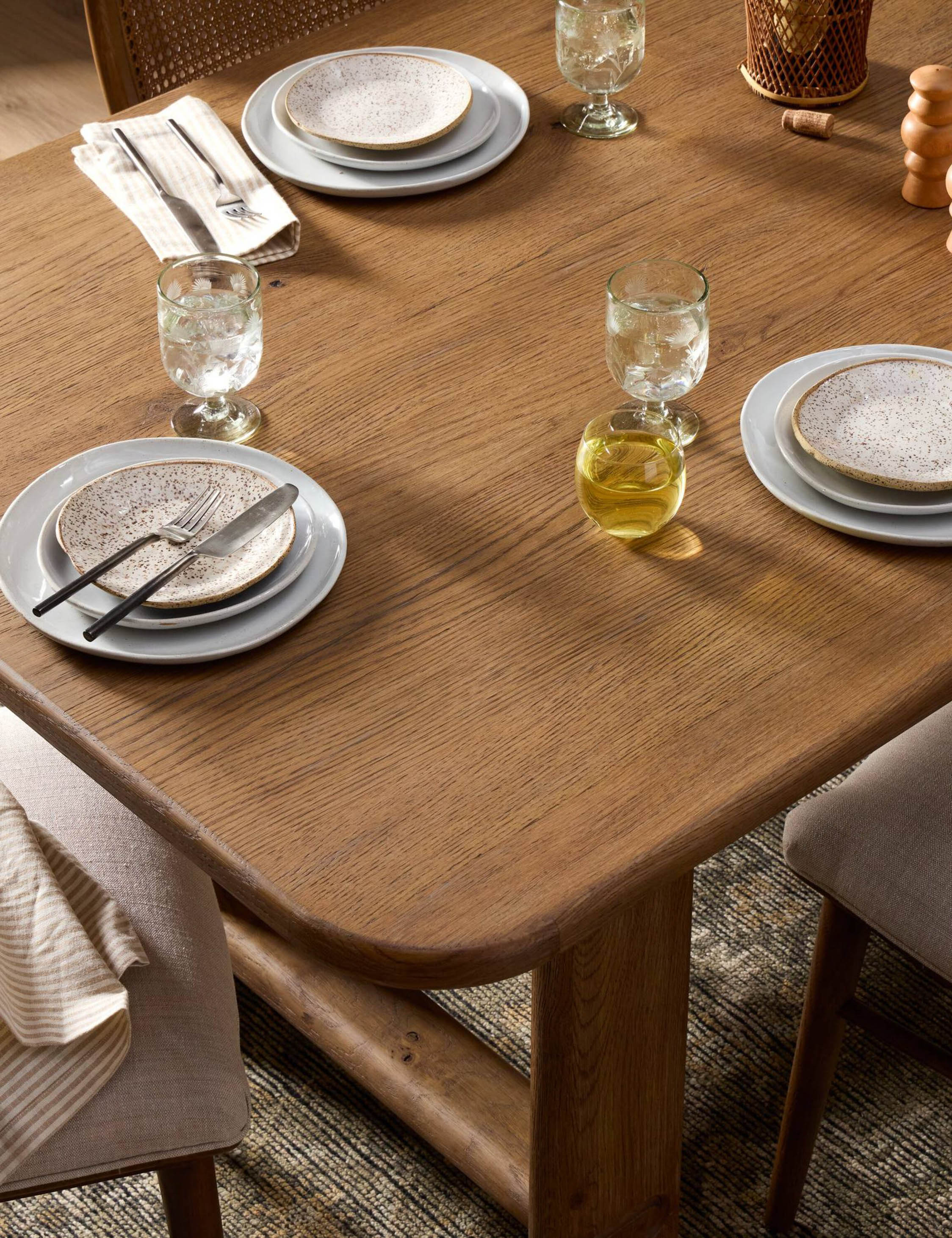 Bramwell Dining Table by Amber Lewis x Four Hands - Image 5