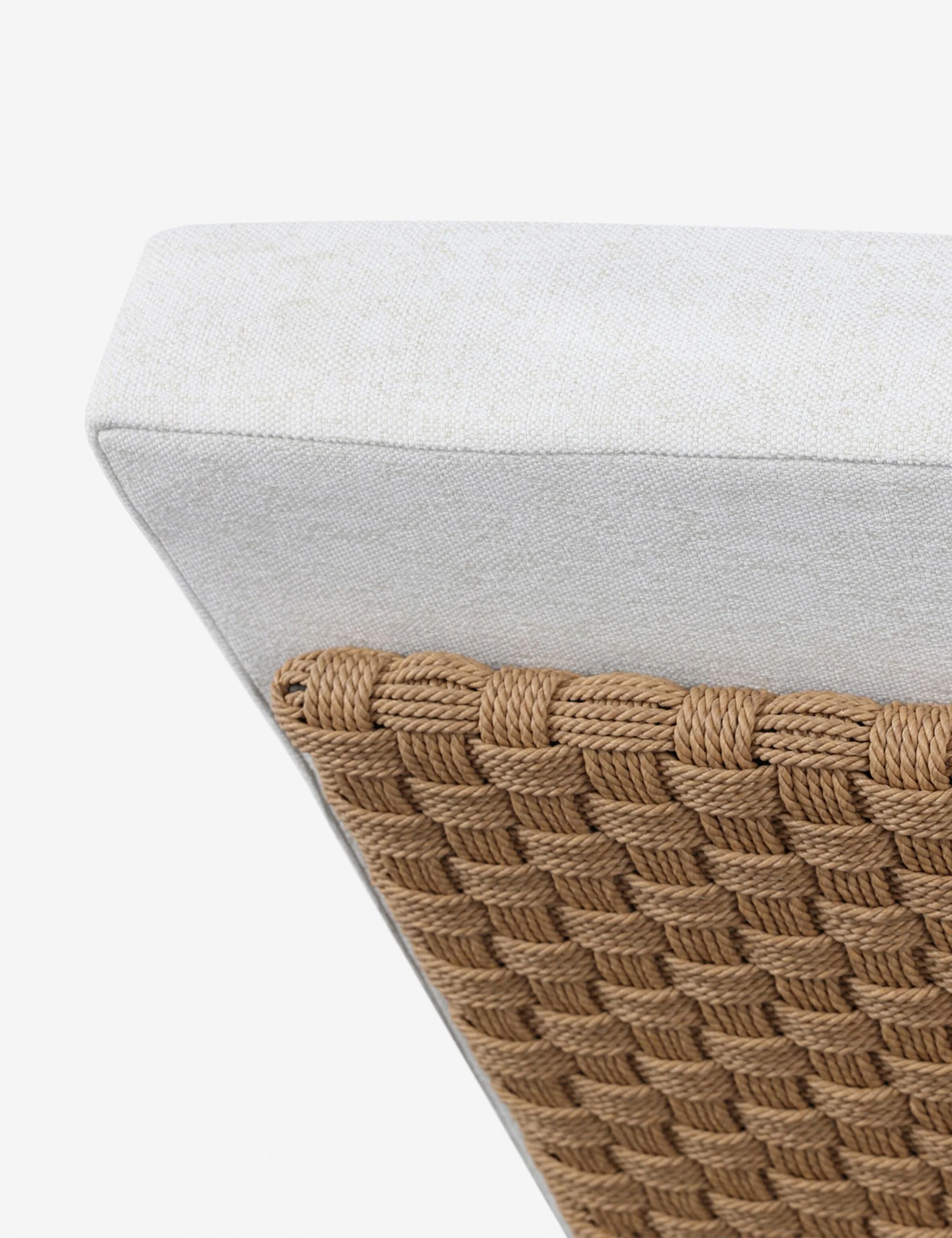 Breton Outdoor Chaise by Amber Lewis x Four Hands - Image 6