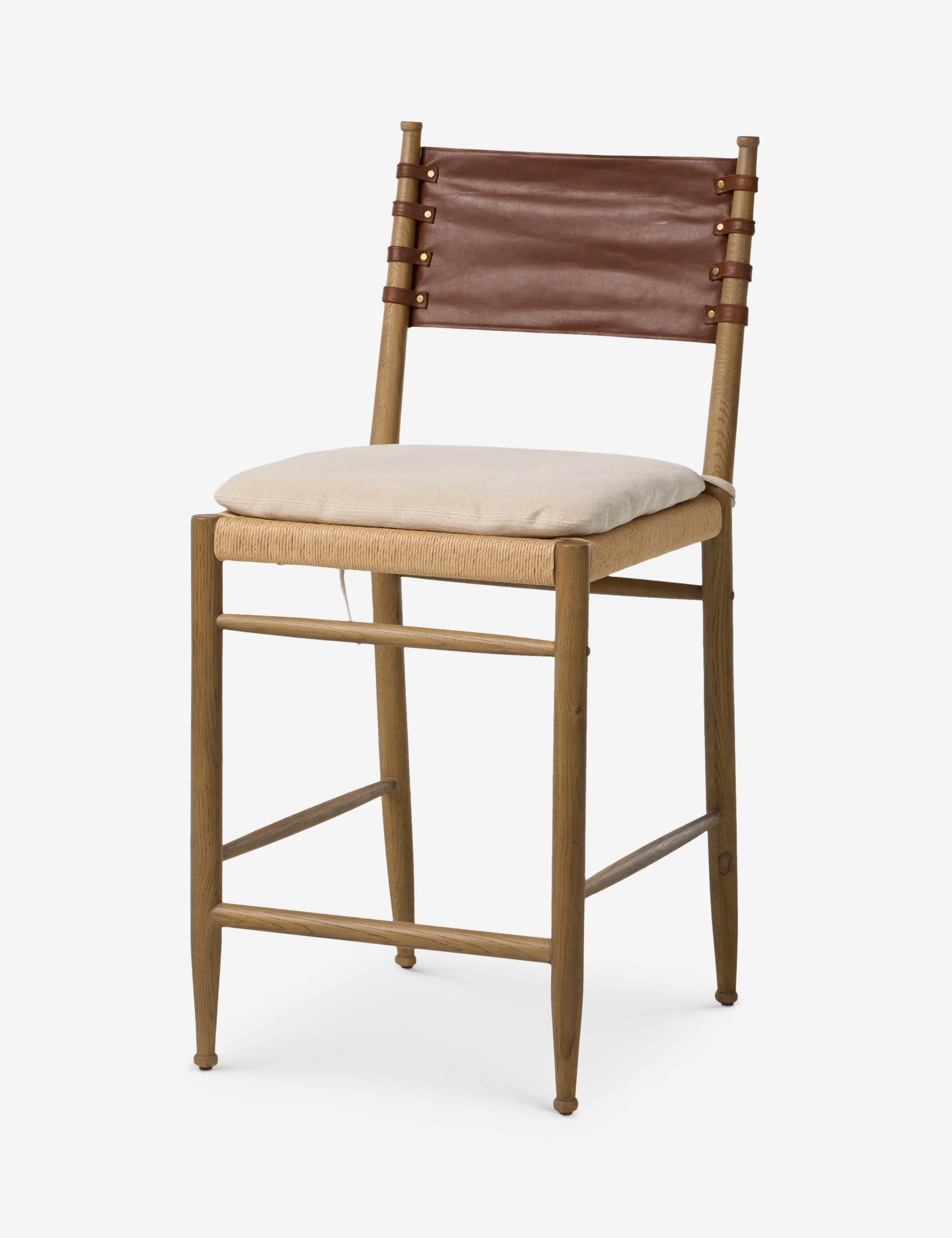 Brielle Counter Stool by Amber Lewis x Four Hands - Image 3