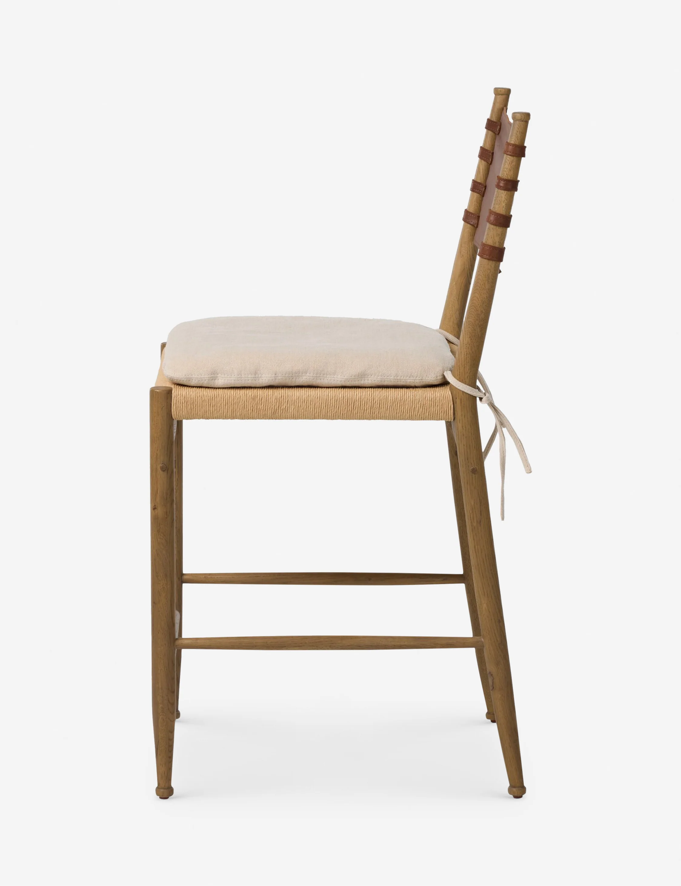 Brielle Counter Stool by Amber Lewis x Four Hands - Image 4