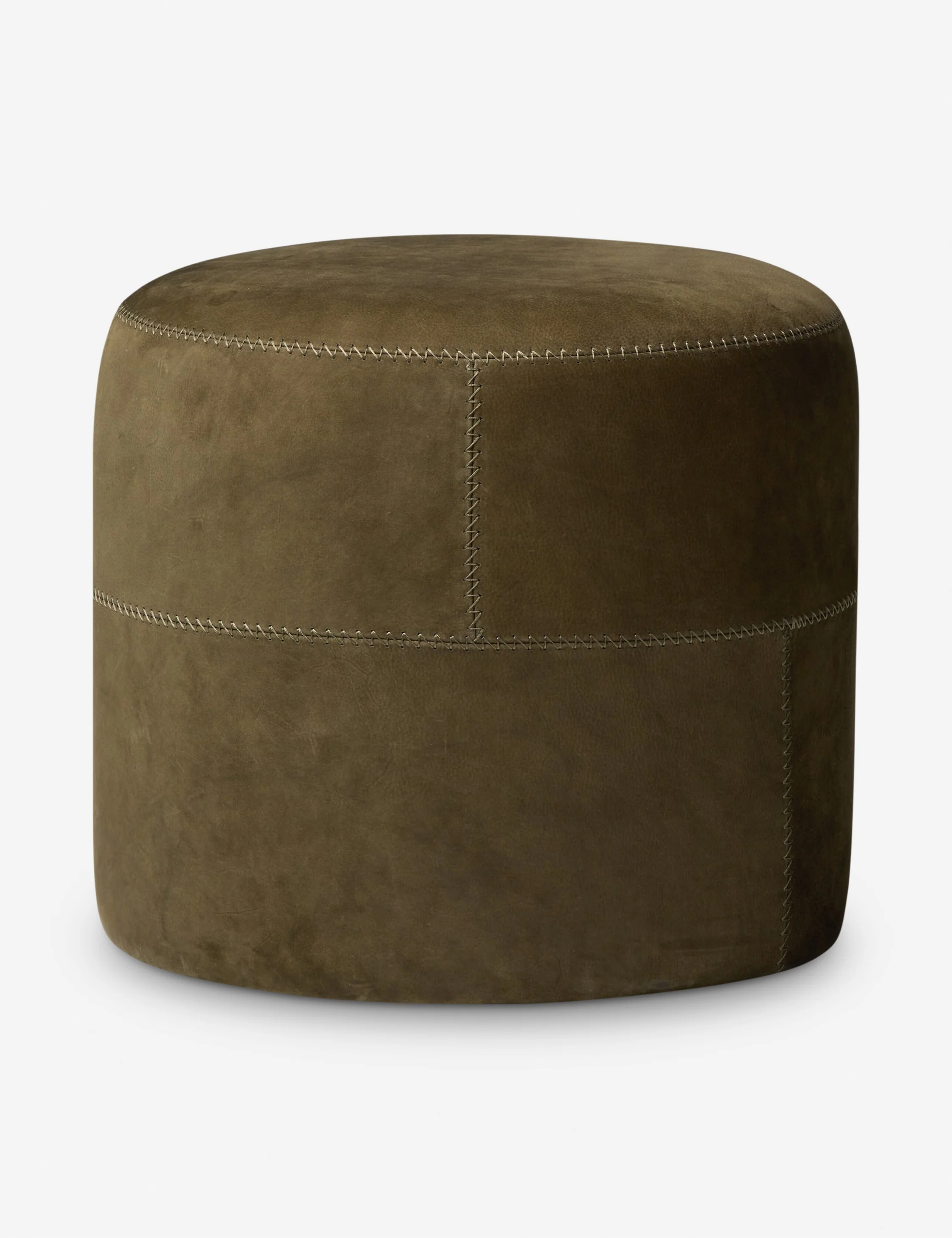 Camino Round Ottoman by Amber Lewis x Four Hands - Image 2