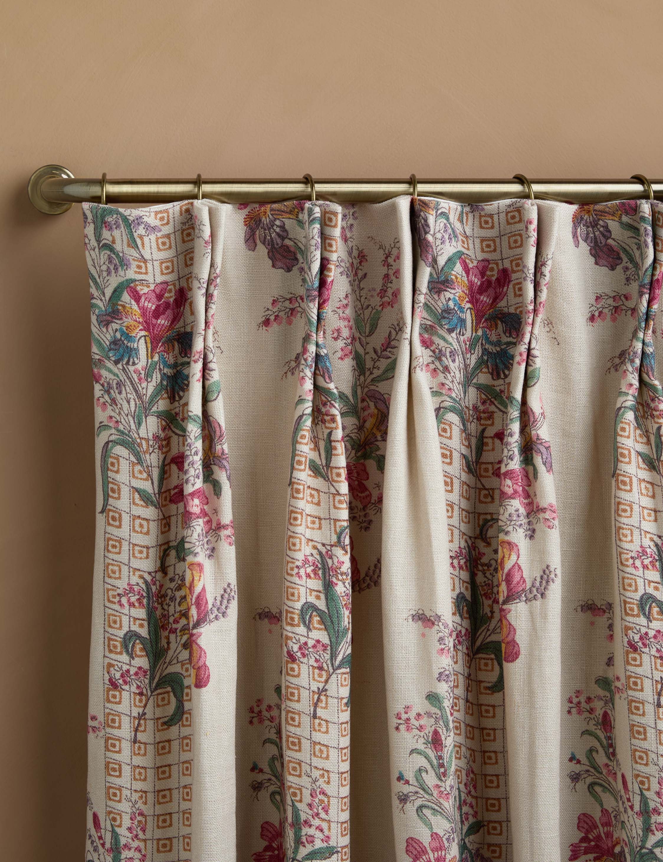 Campden Pleated Linen Curtain Panel by Heidi Caillier - Image 5