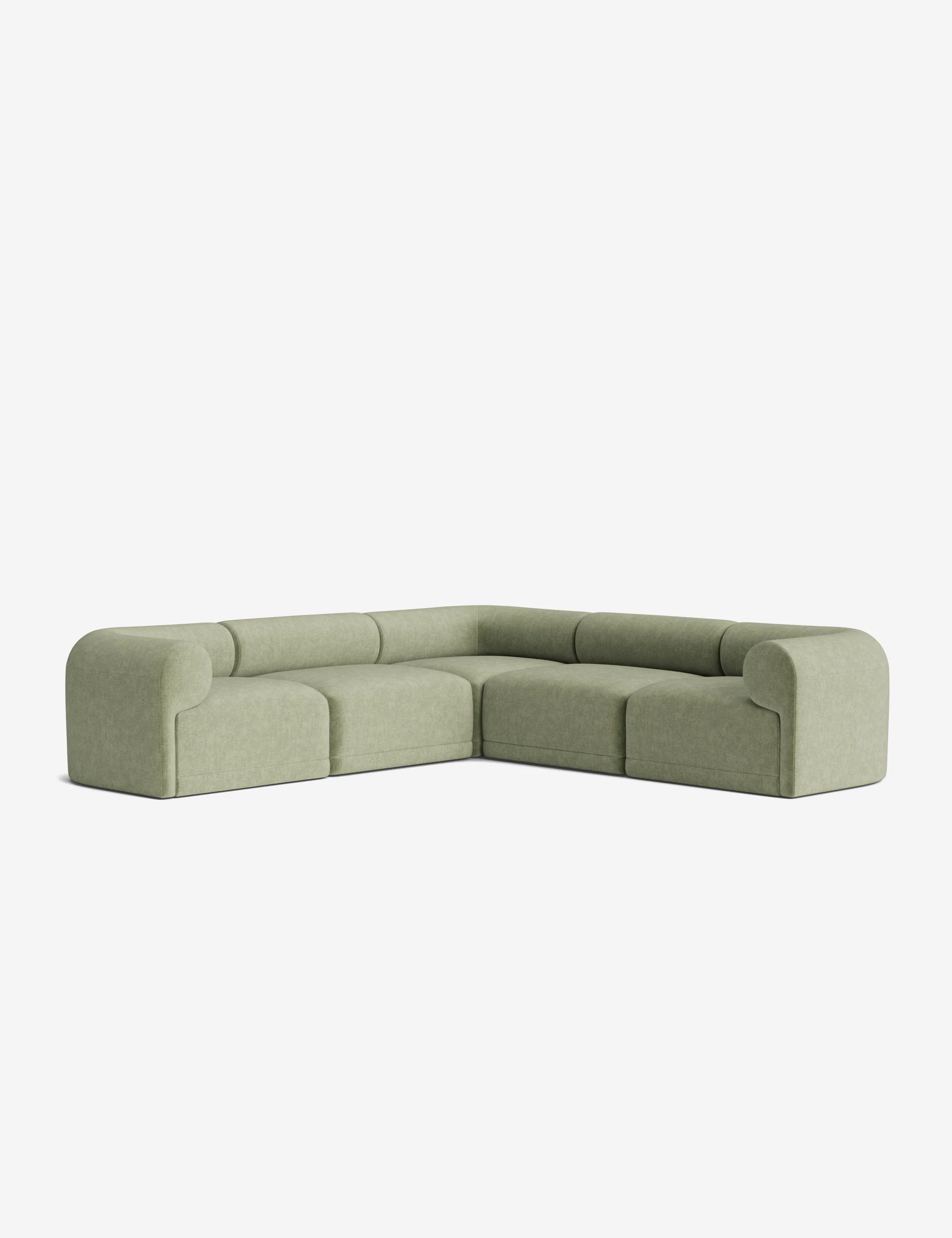 Carson Modular Armed Corner Sectional Sofa - Image 17