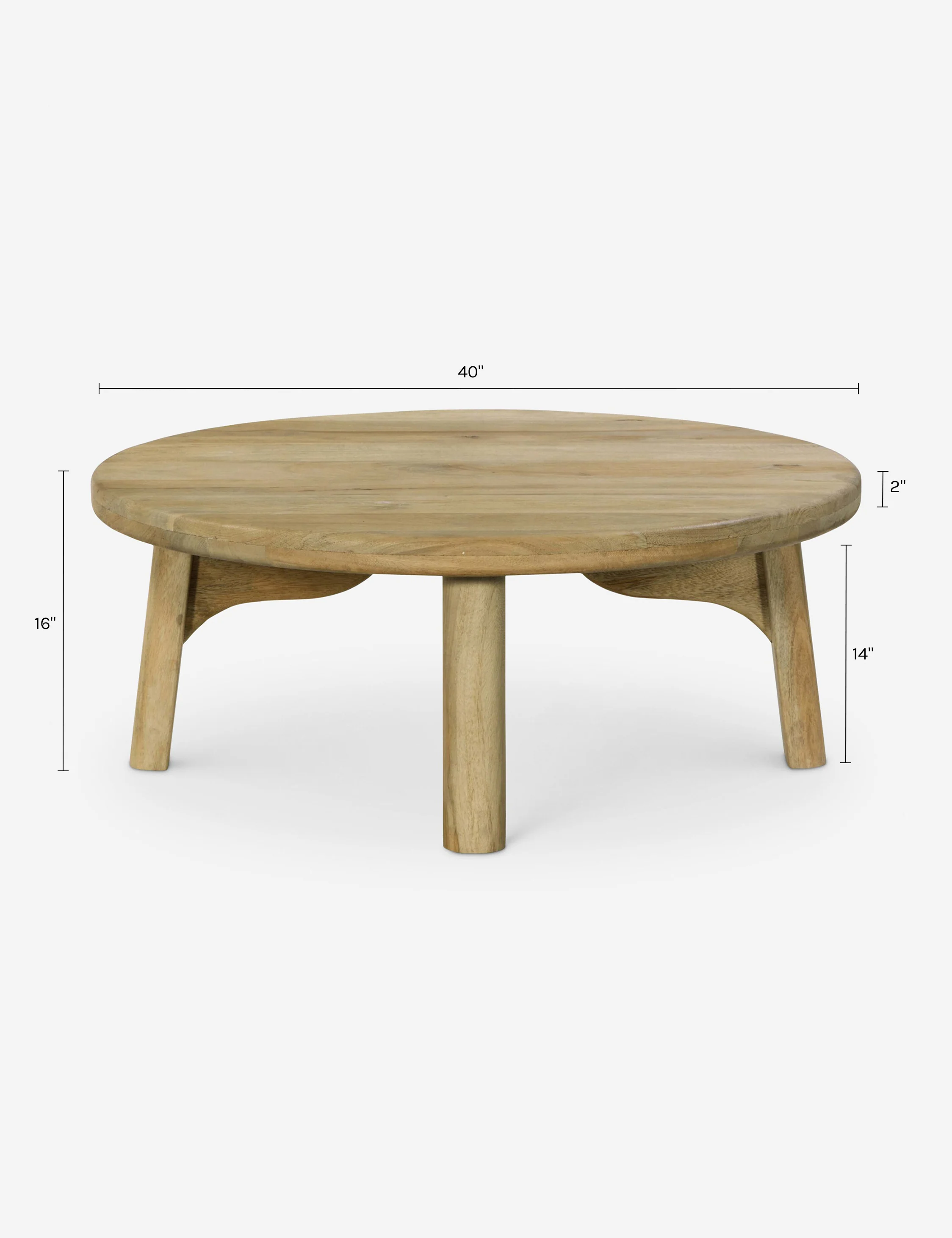 Coleridge Round Coffee Table - Image 6