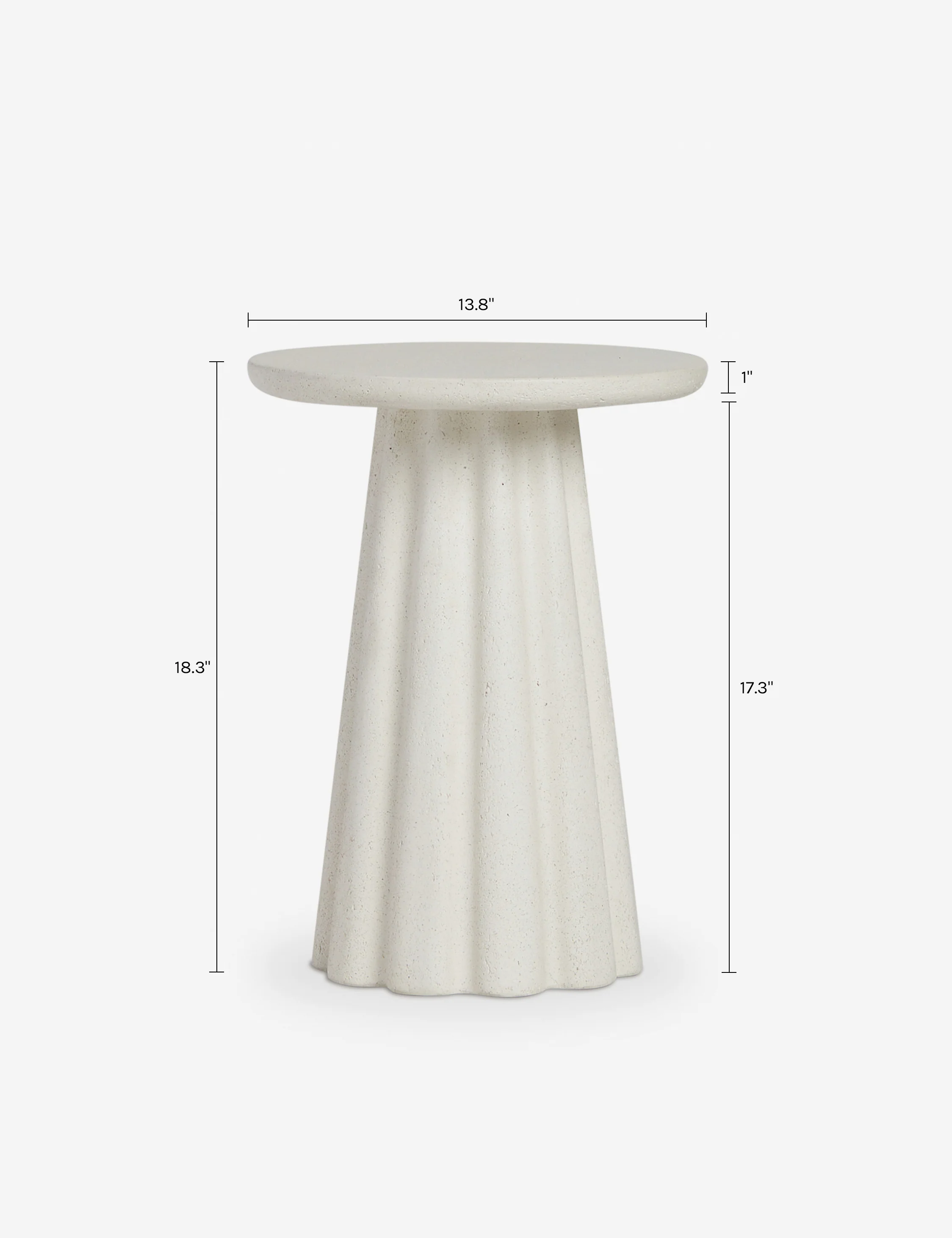 Lazenby Indoor / Outdoor Round Side Table - Image 6