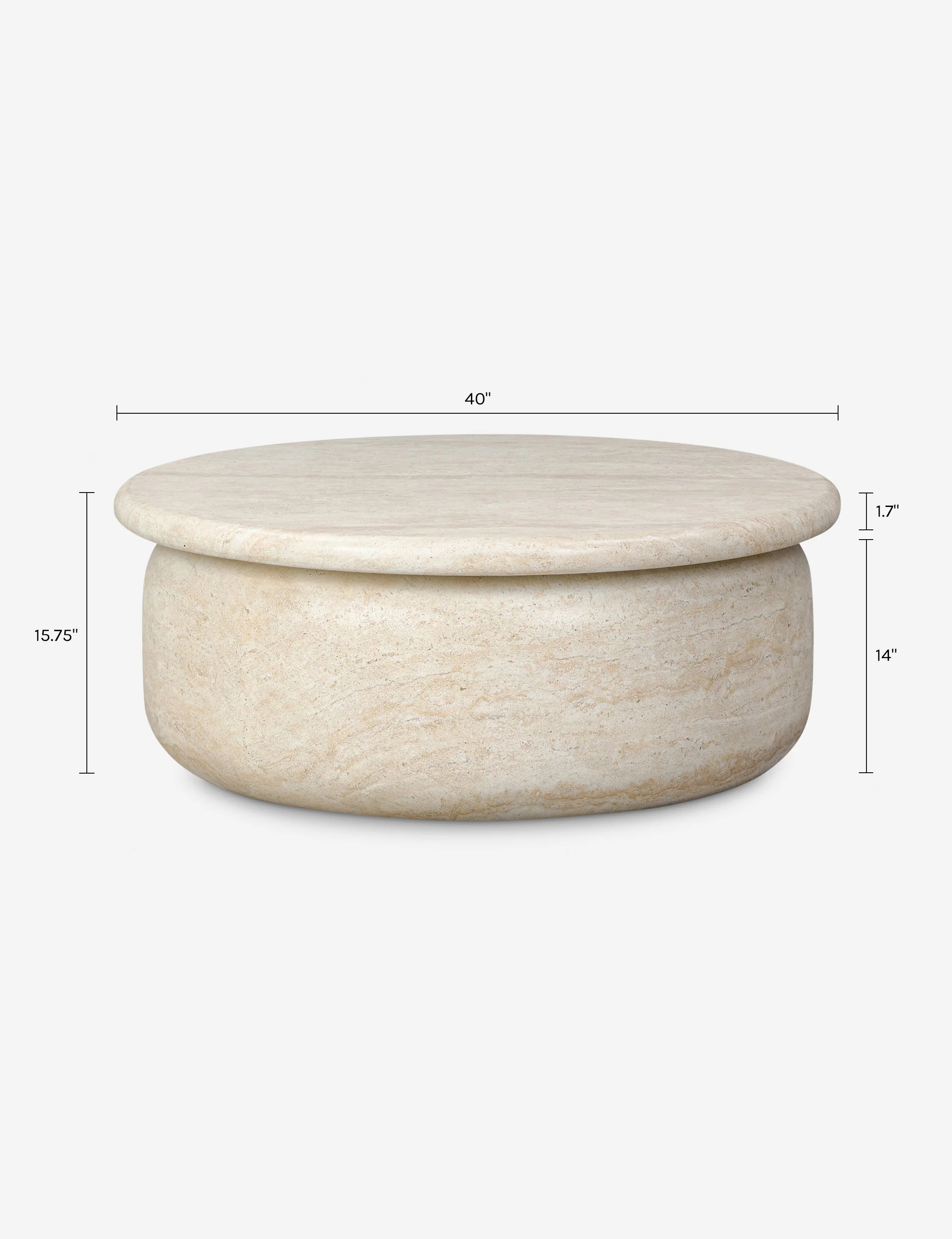 Dayna Coffee Table by Amber Lewis x Four Hands - Image 8