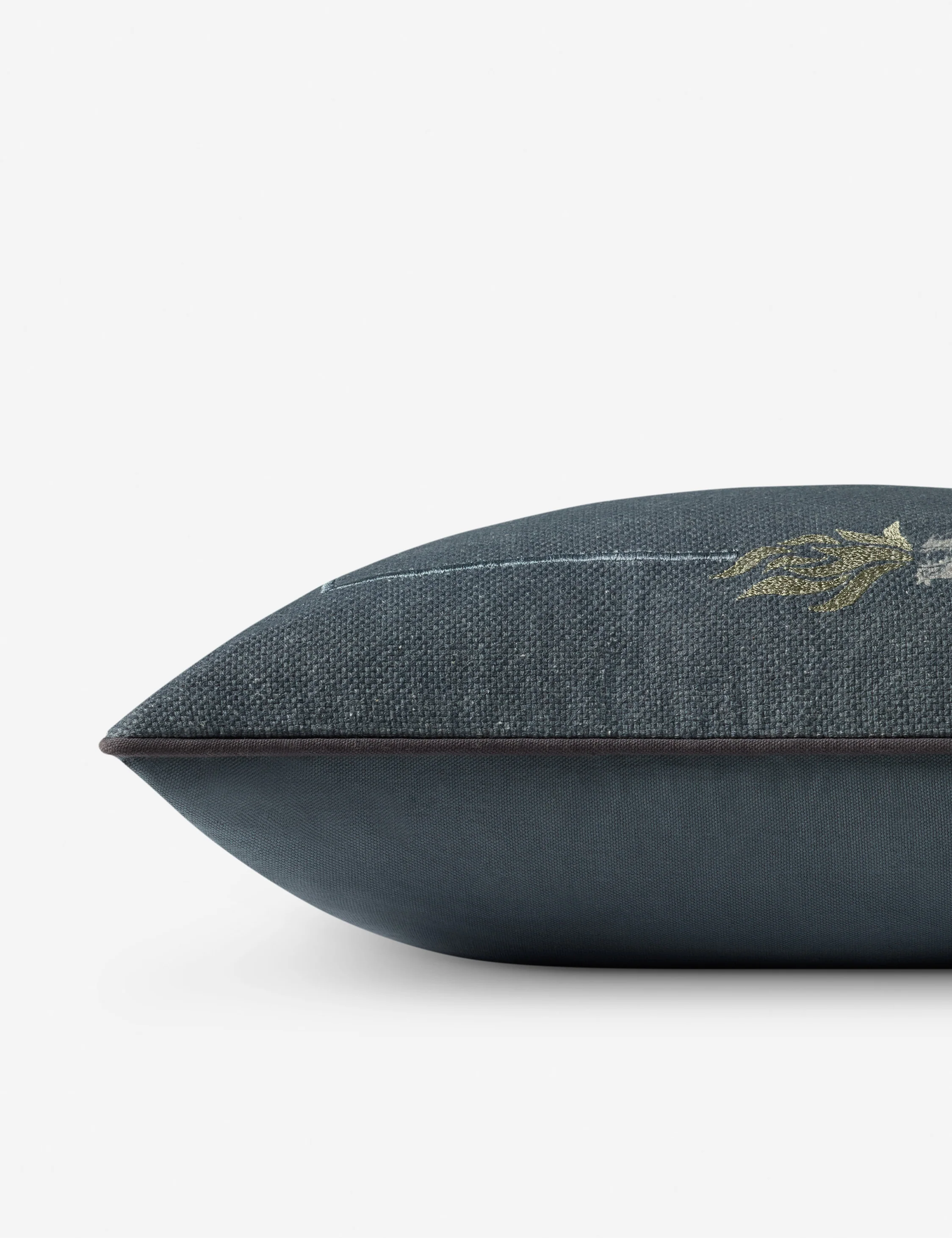 Dragon Embroidered Pillow by Brigette Romanek x Loloi - Image 2