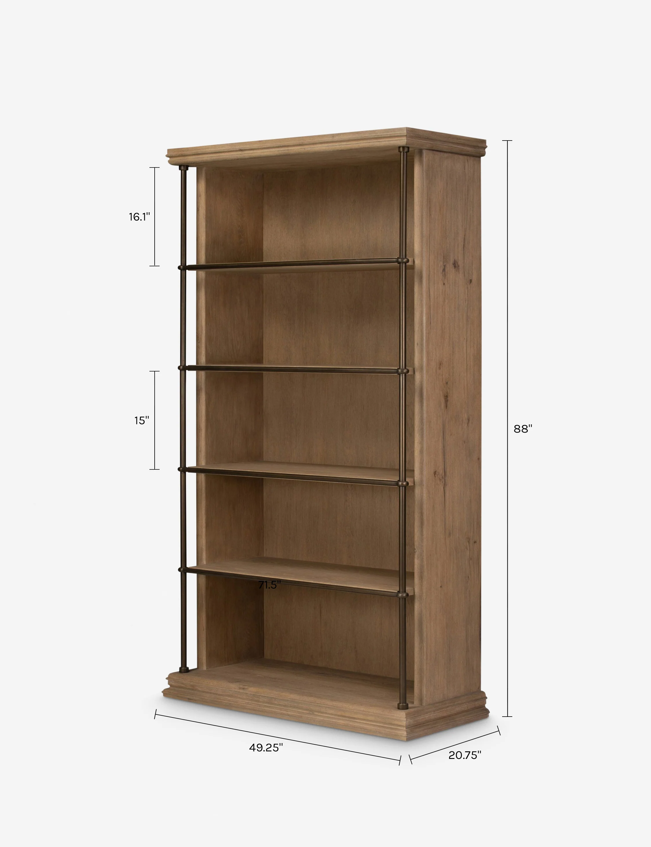 Elsa Bookcase by Amber Lewis x Four Hands - Image 11