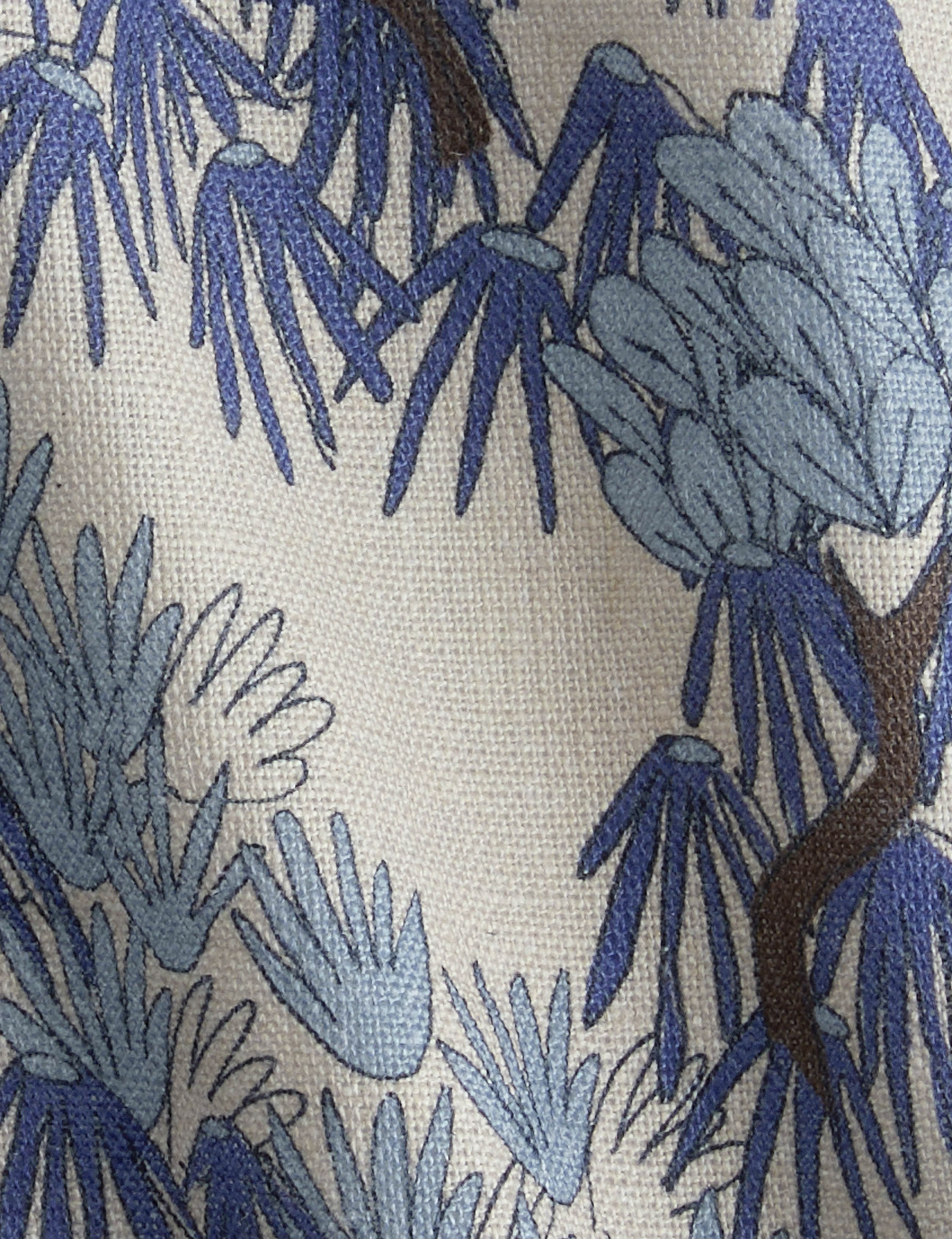 Garden Walk Linen Fabric by Sarah Sherman Samuel - Image 6