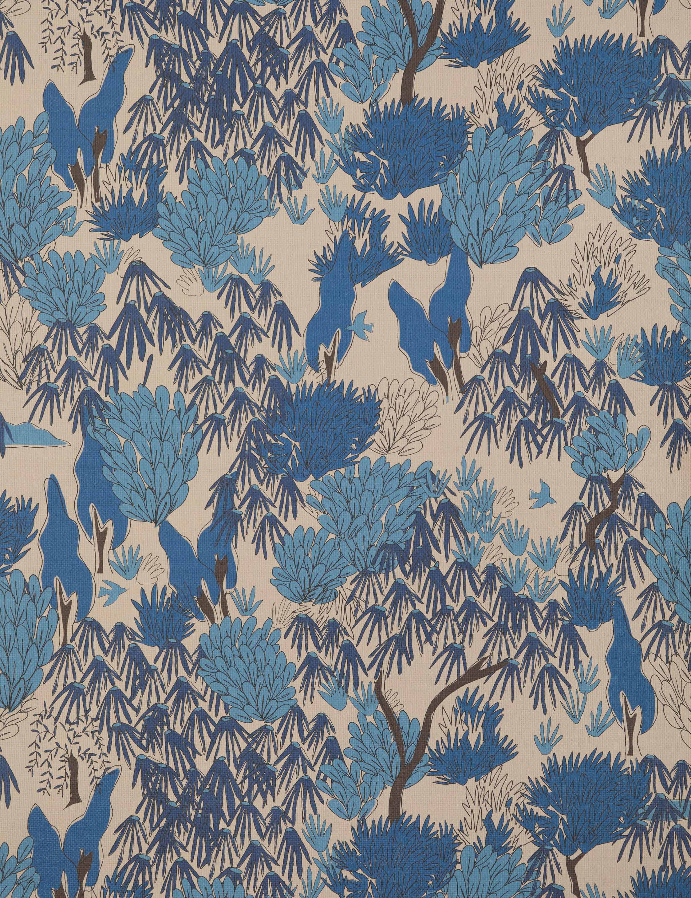 Garden Walk Paperweave Wallpaper by Sarah Sherman Samuel - Image 4