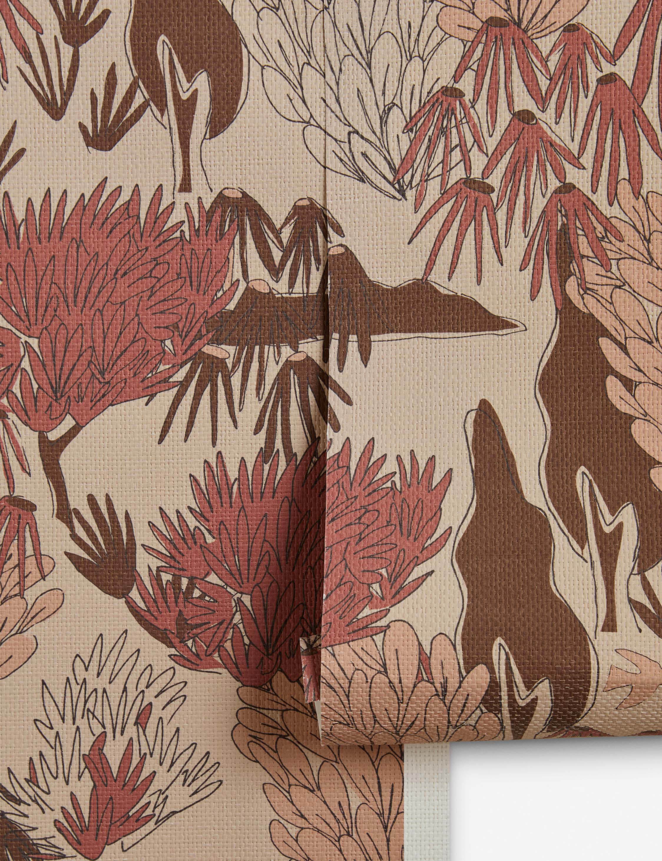 Garden Walk Paperweave Wallpaper by Sarah Sherman Samuel - Image 6