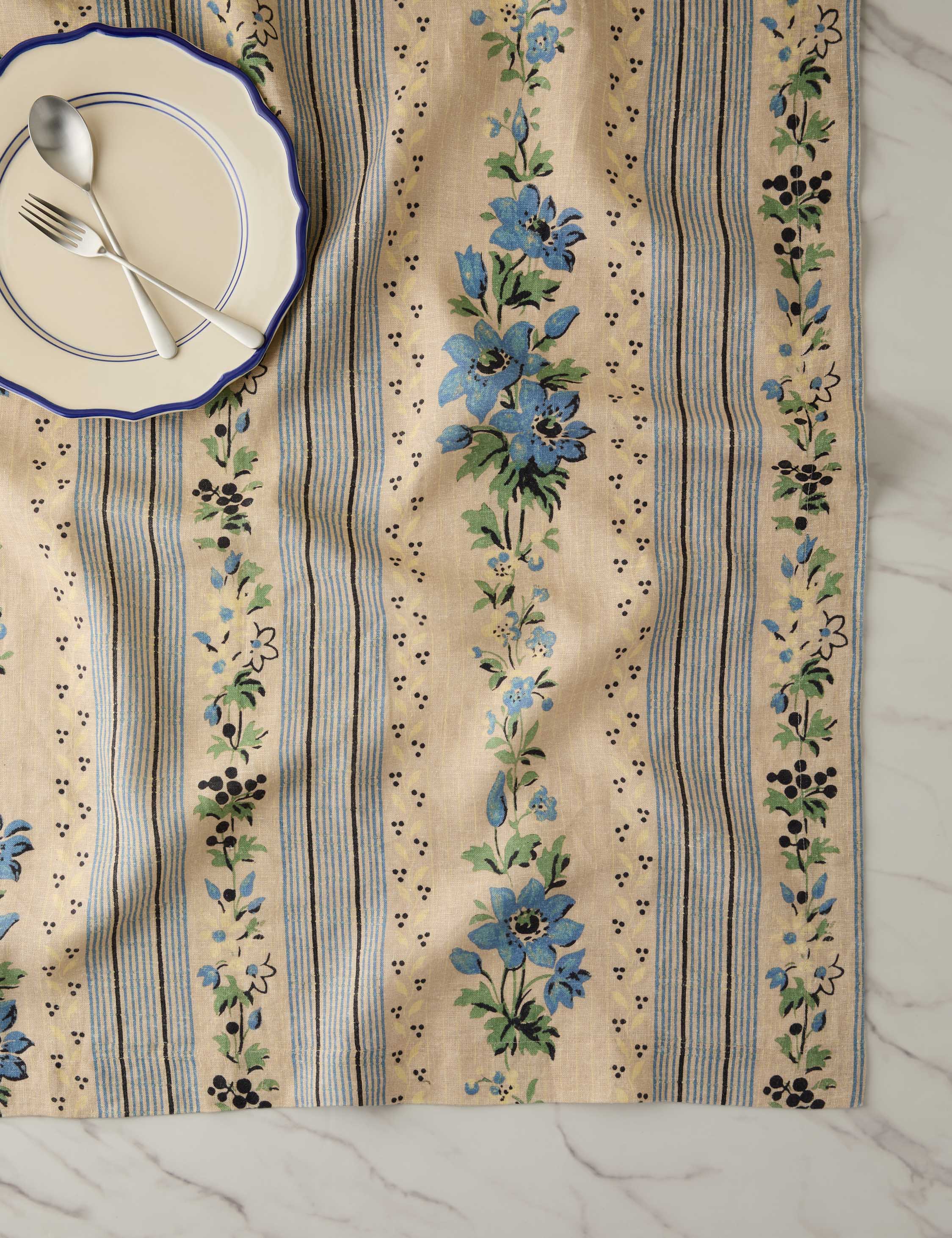 Golden Linen Tablecloth by Heidi Caillier - Image 2