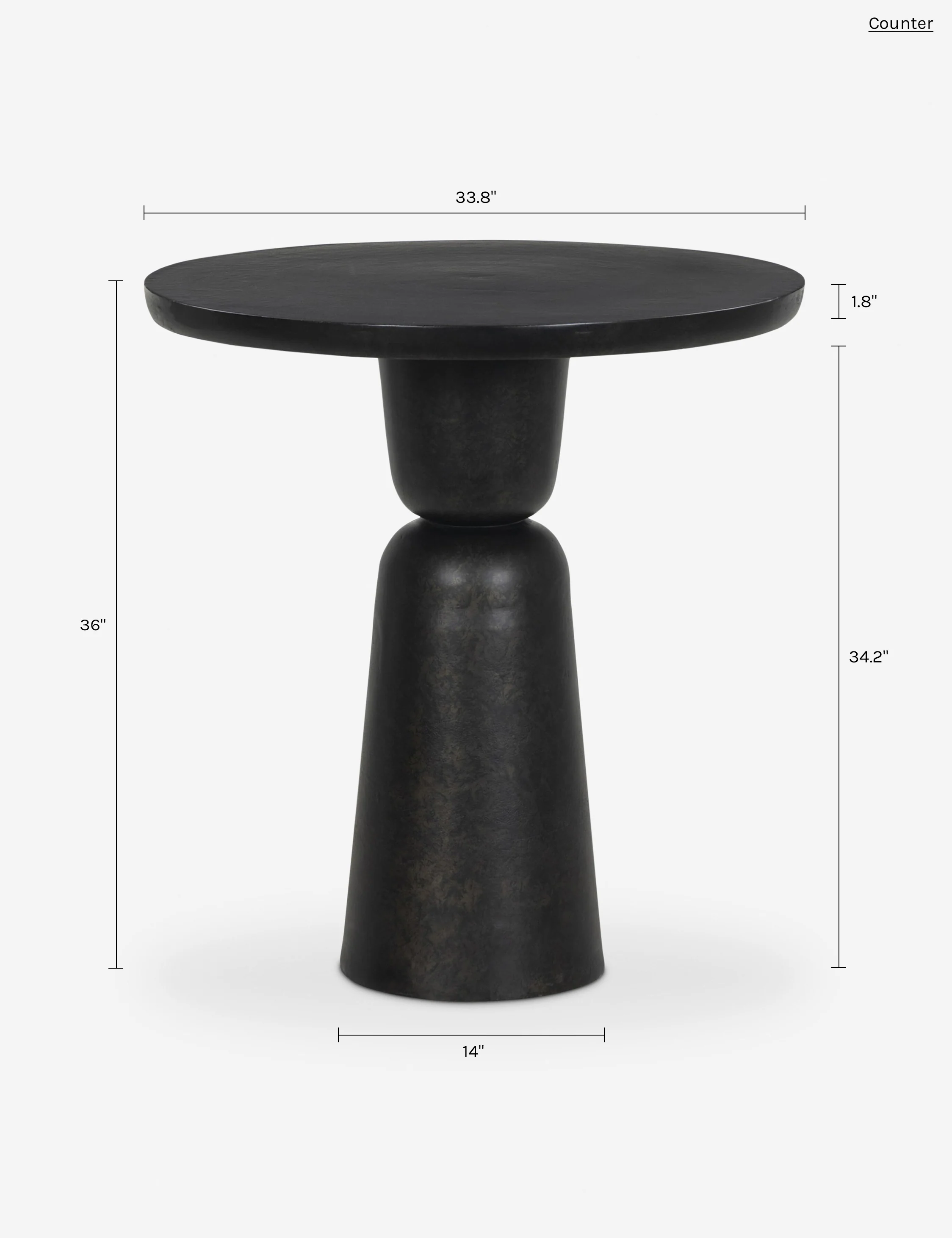 Gould Indoor / Outdoor Bar and Counter Table - Image 10