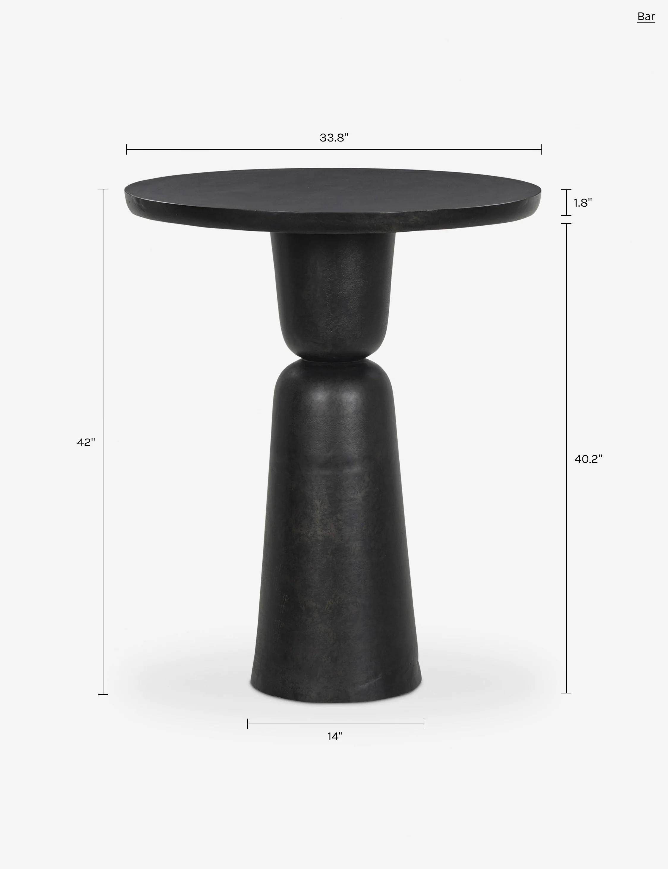 Gould Indoor / Outdoor Bar and Counter Table - Image 9