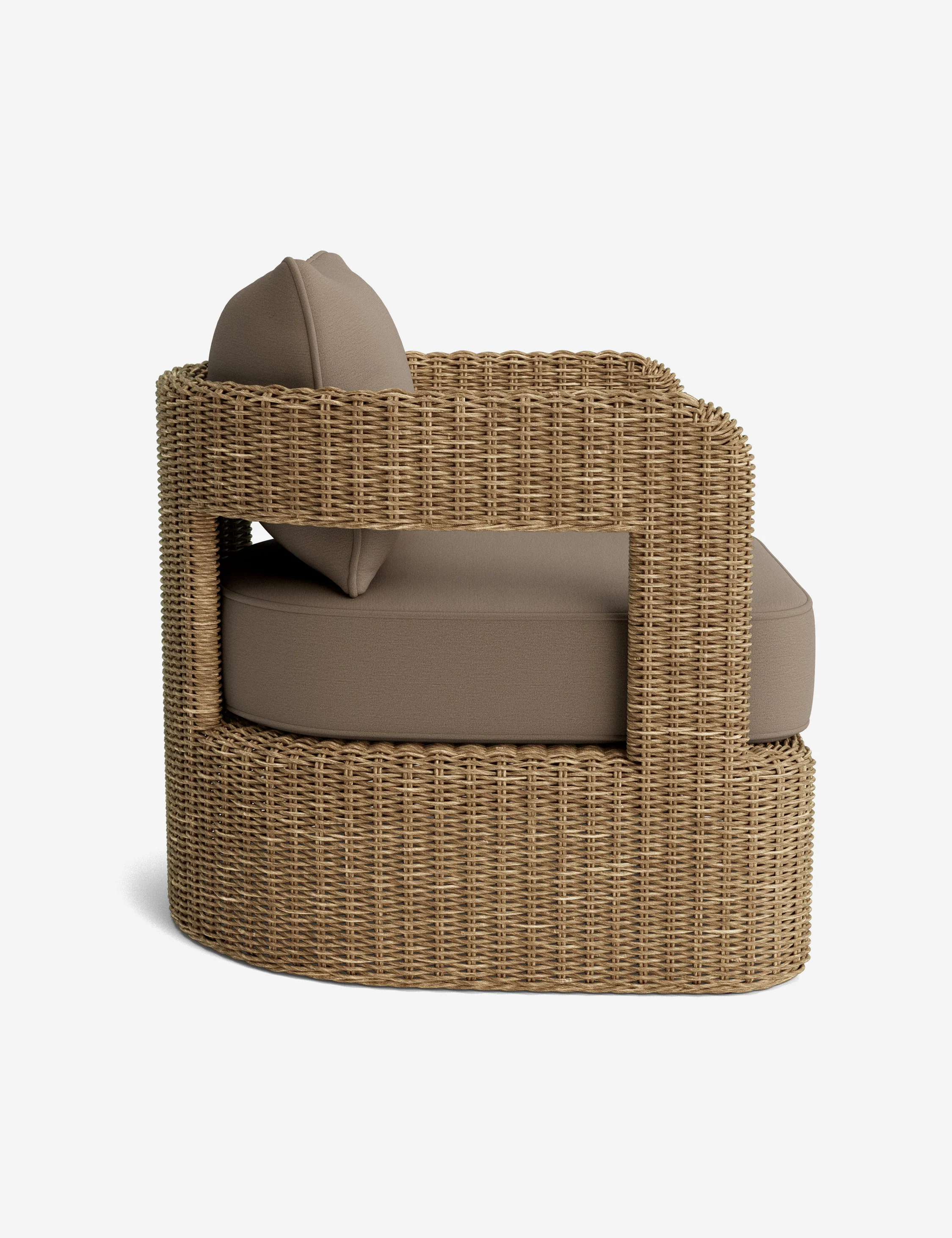 Hadler Outdoor Swivel Lounge Chair - Image 15