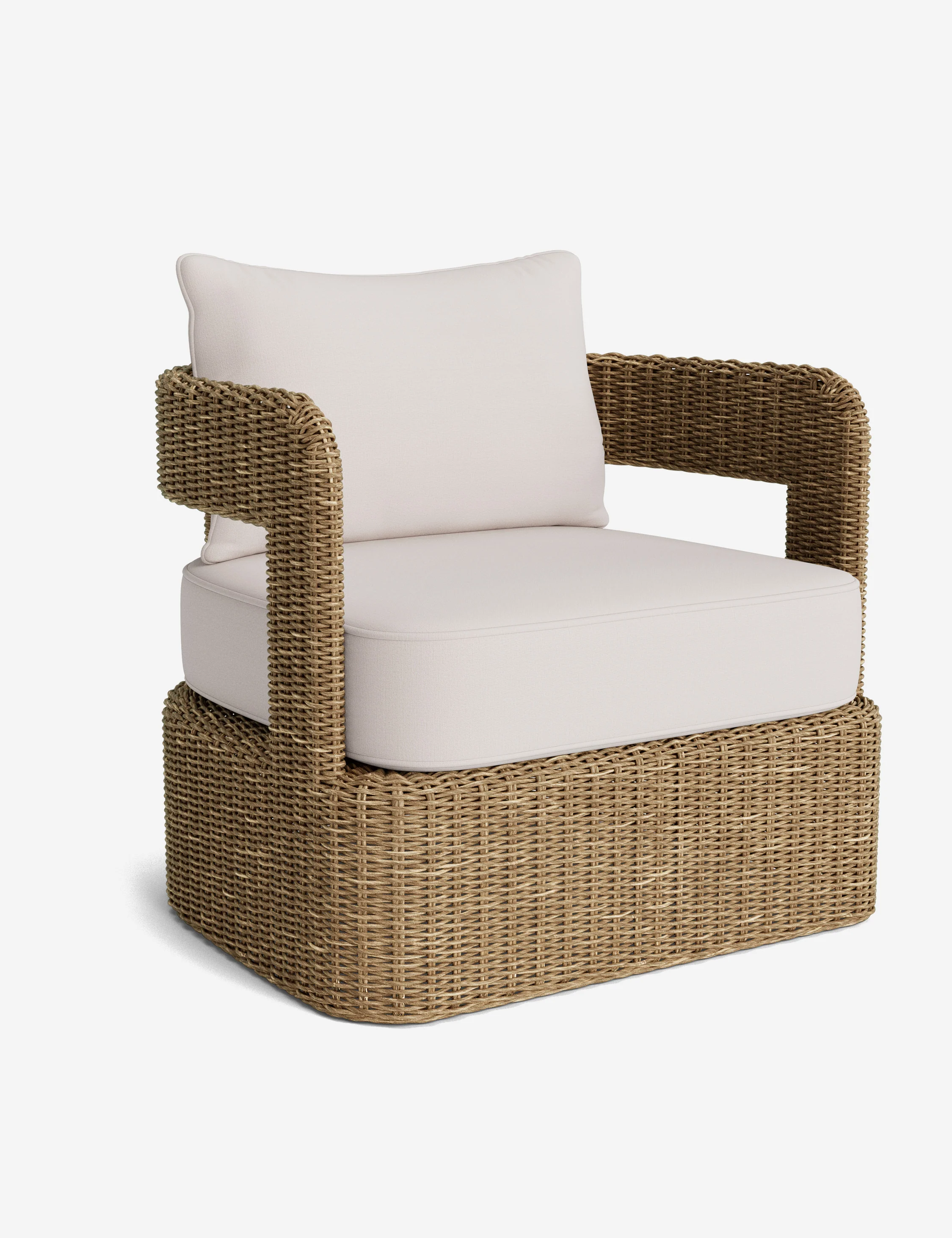 Hadler Outdoor Swivel Lounge Chair - Image 18