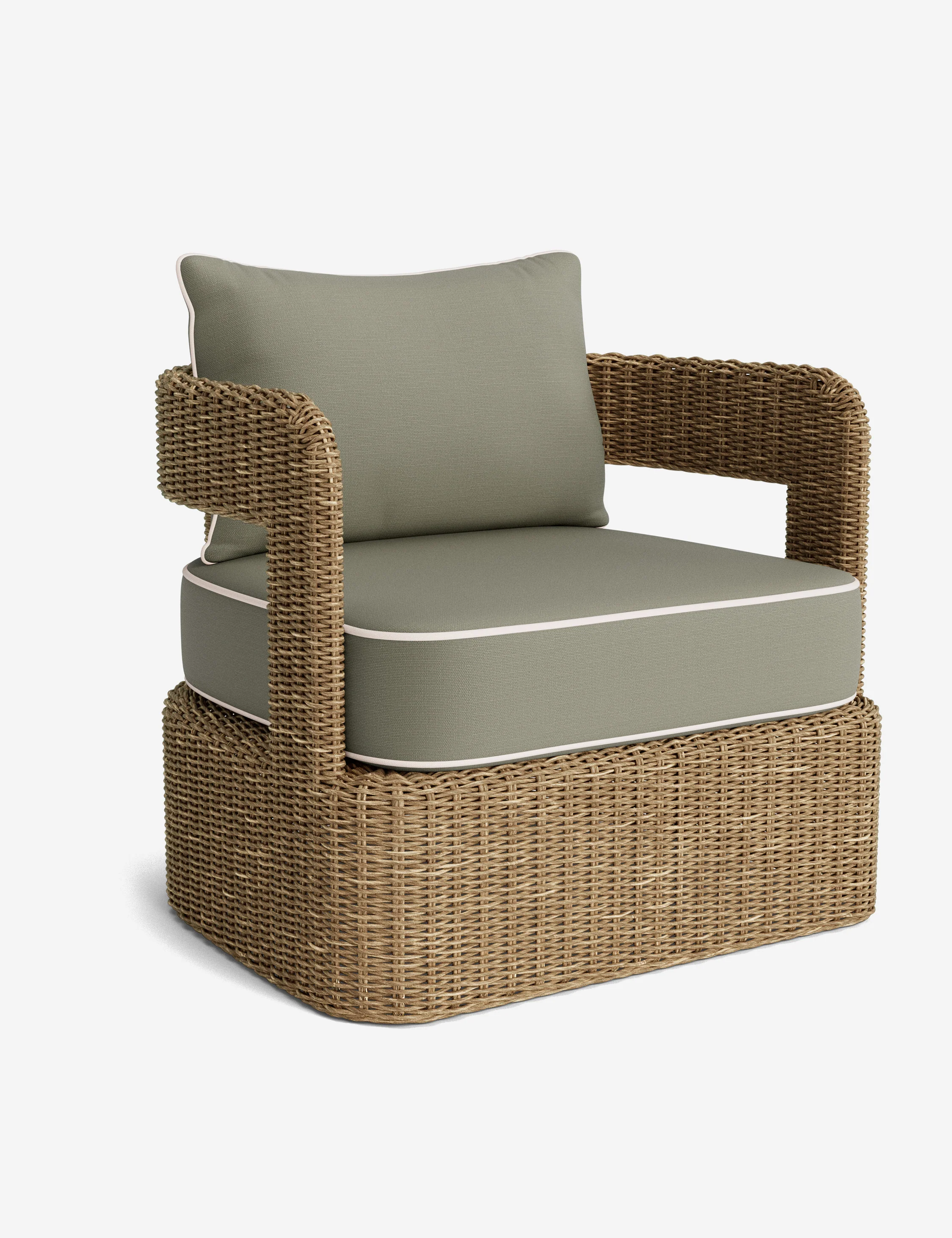 Hadler Outdoor Swivel Lounge Chair - Image 38