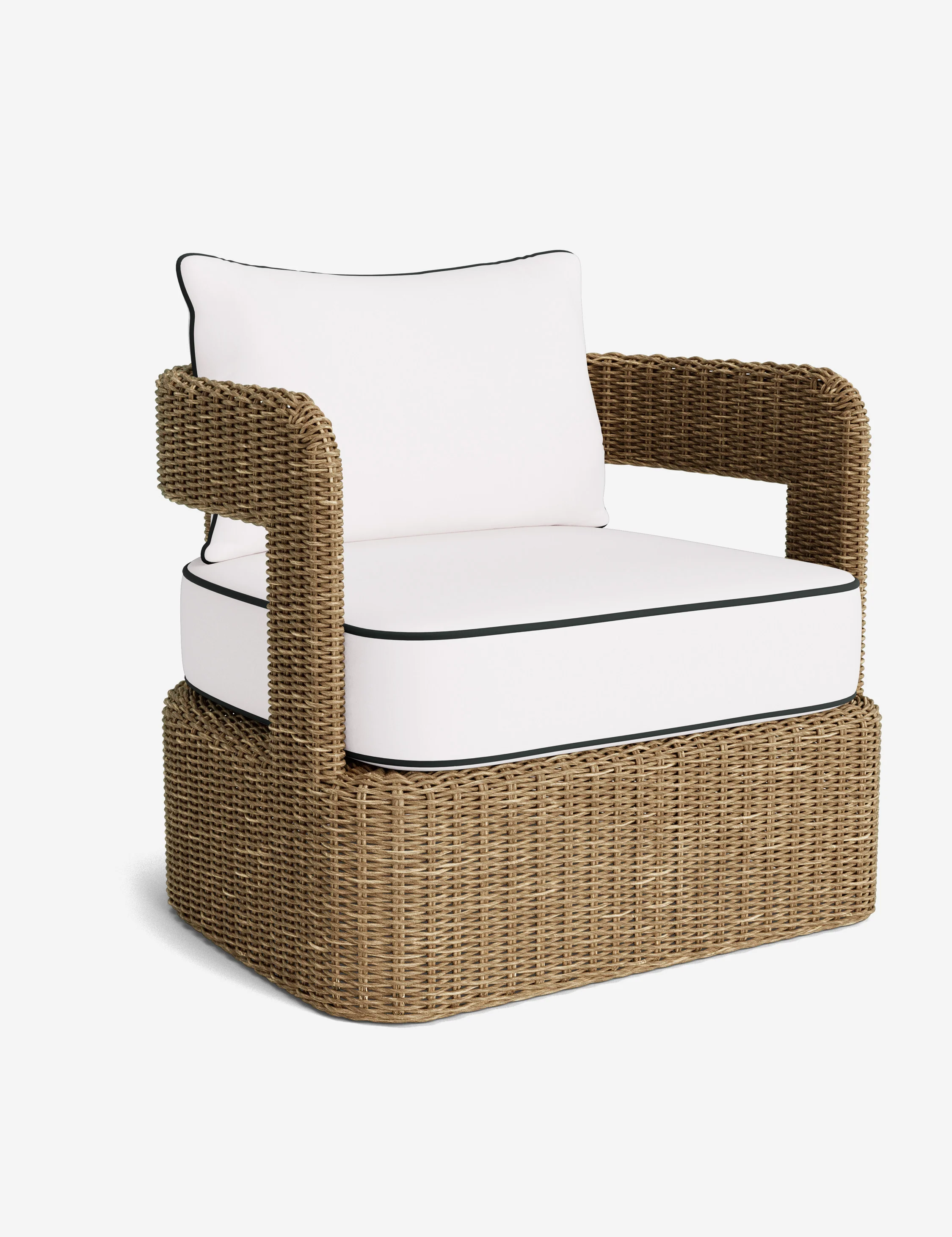 Hadler Outdoor Swivel Lounge Chair - Image 59