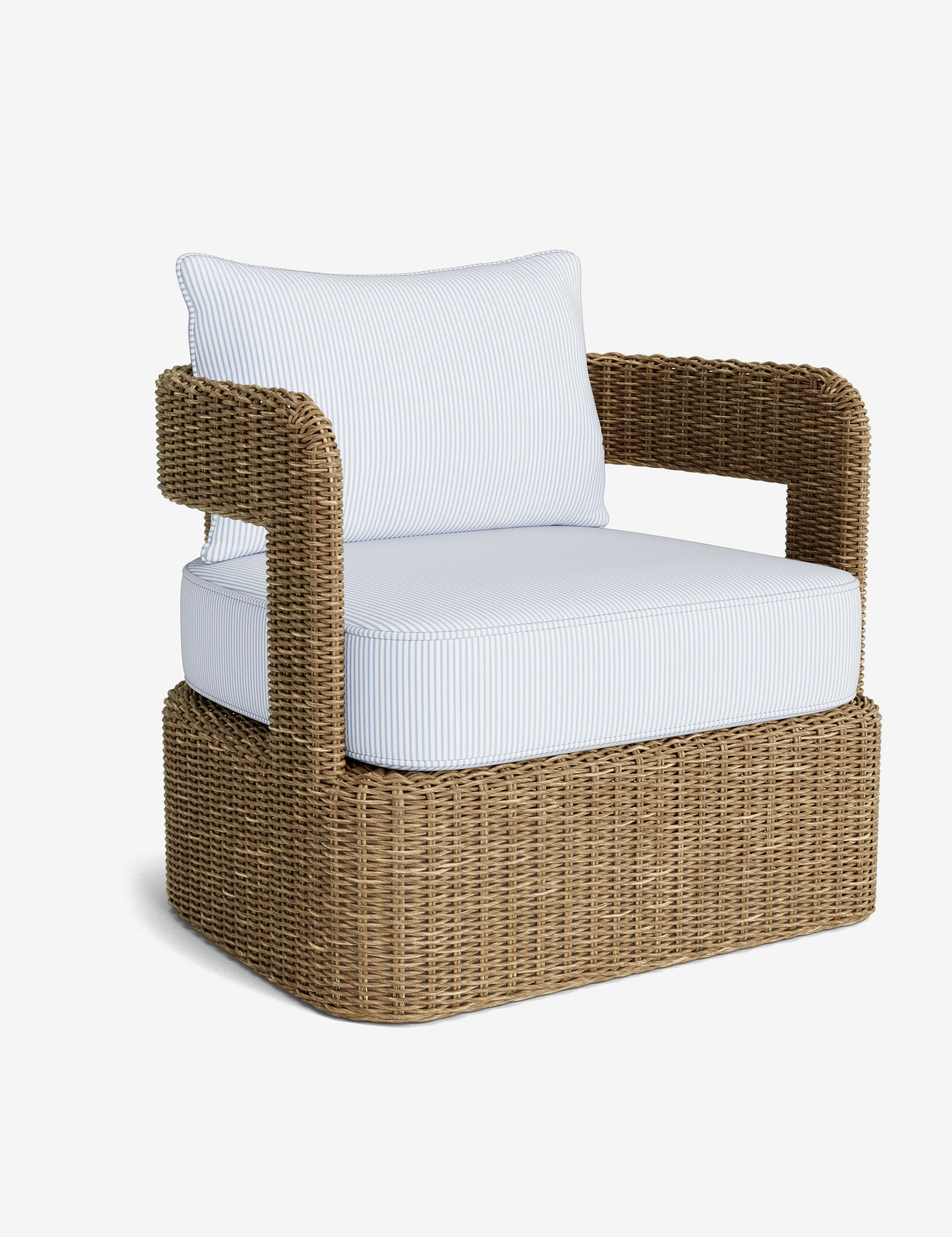 Hadler Outdoor Swivel Lounge Chair - Image 6