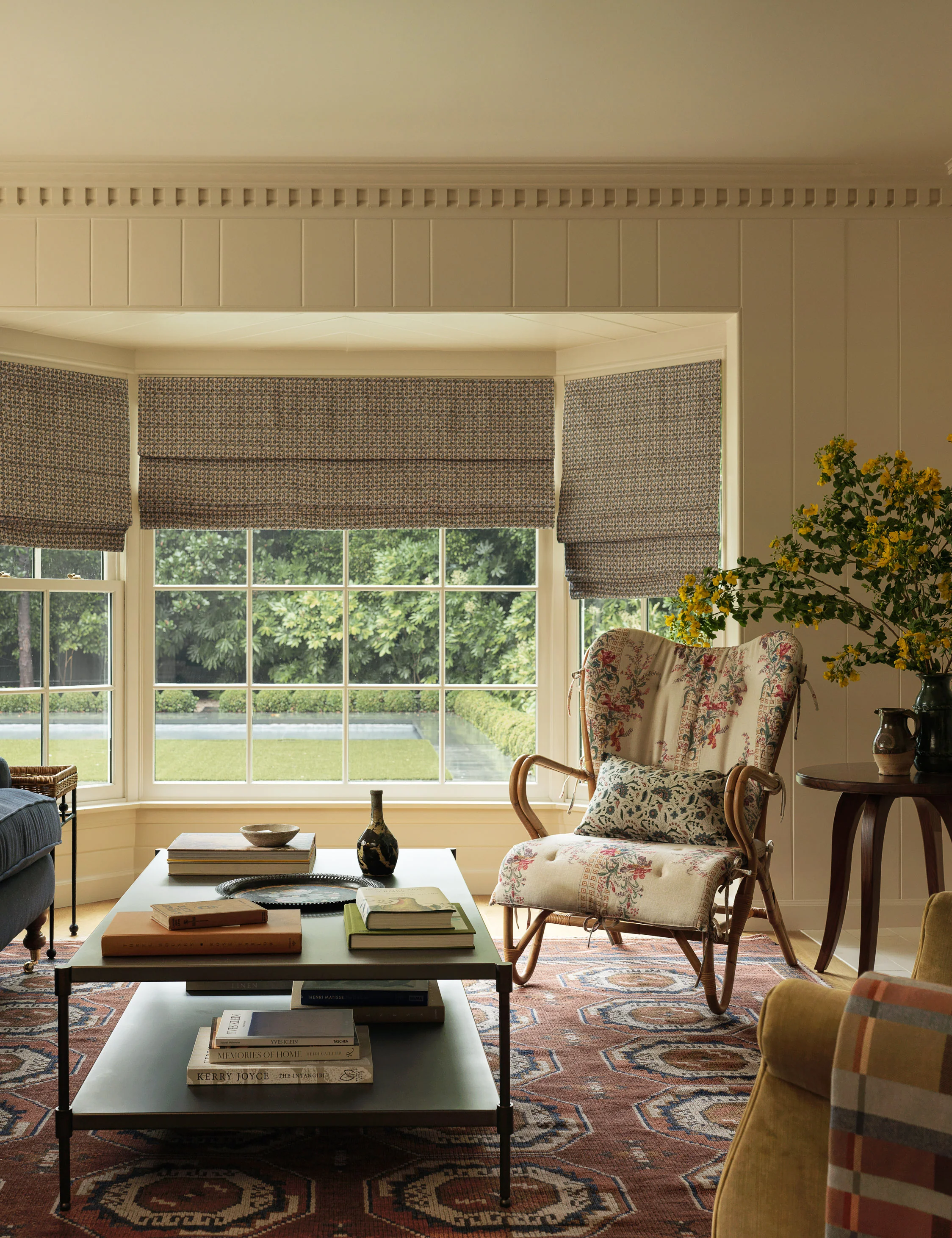 Haris Linen Roman Shade by Heidi Caillier - Image 3