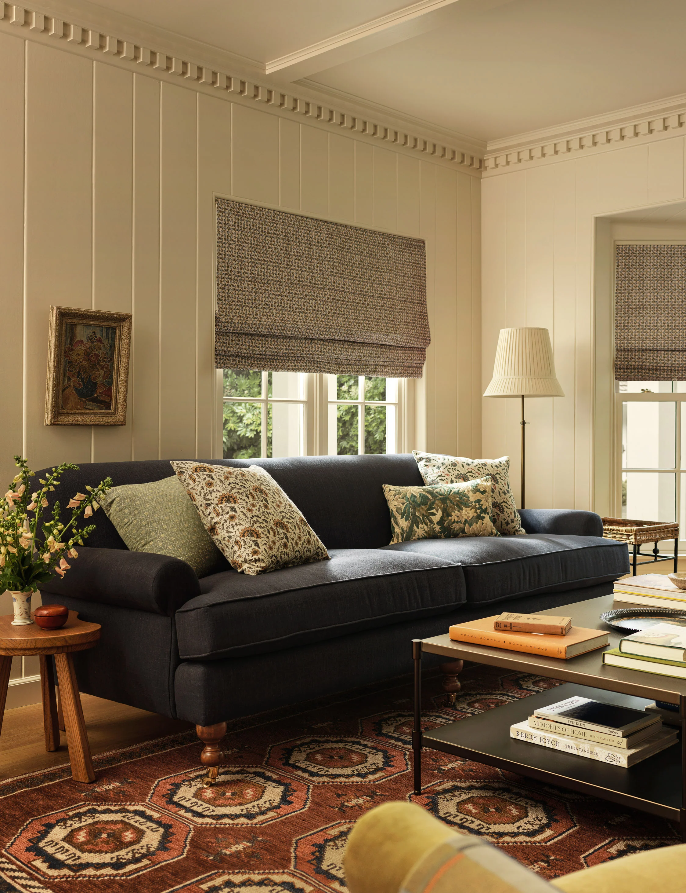 Haris Linen Roman Shade by Heidi Caillier - Image 4