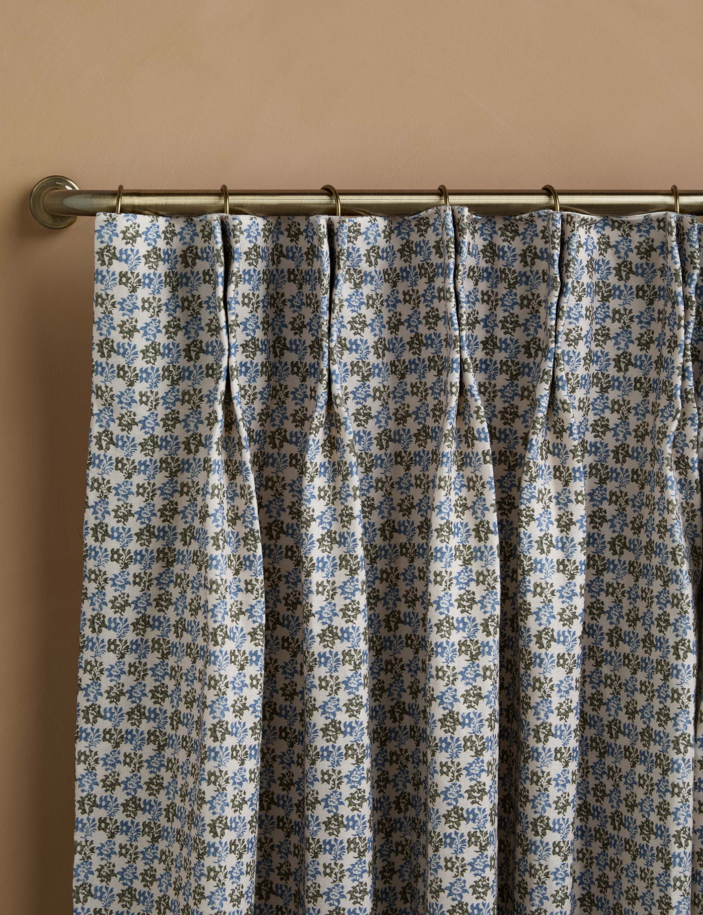 Haris Pleated Linen Curtain Panel by Heidi Caillier - Image 3