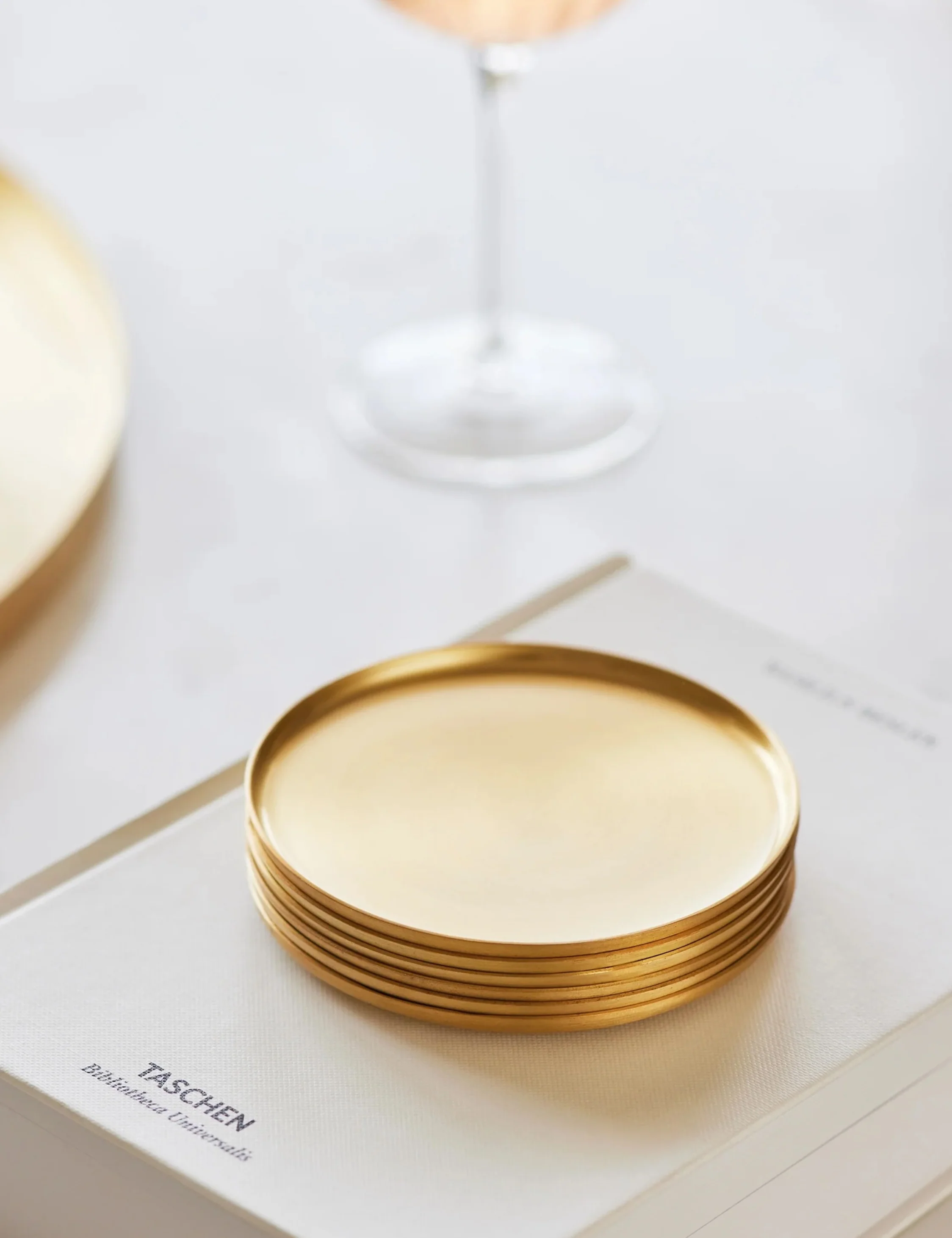 Heirloom Brass Coasters (Set of 4) by Fleck - Image 3