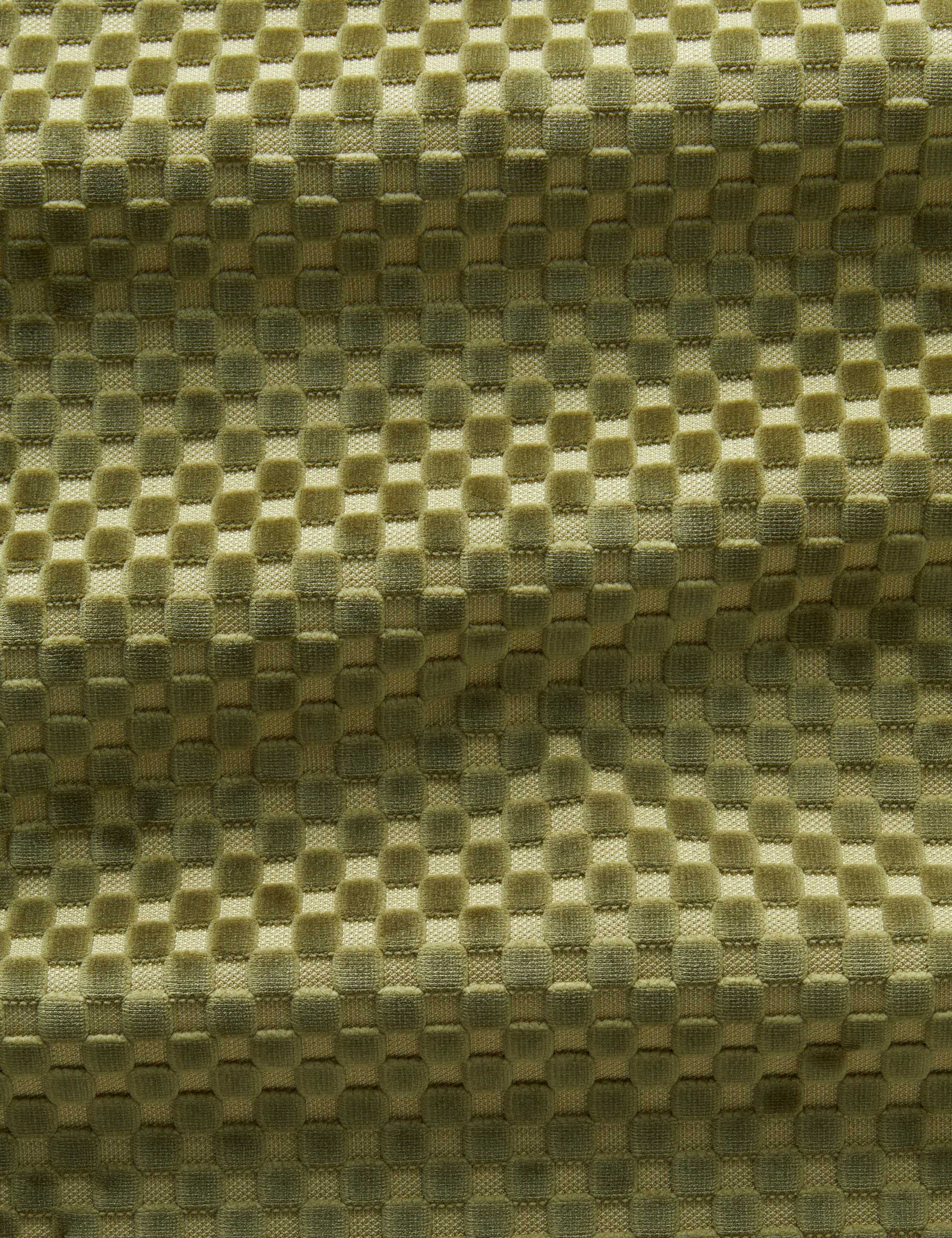 Hi-Lo Checker Velvet Fabric by Sarah Sherman Samuel - Image 13