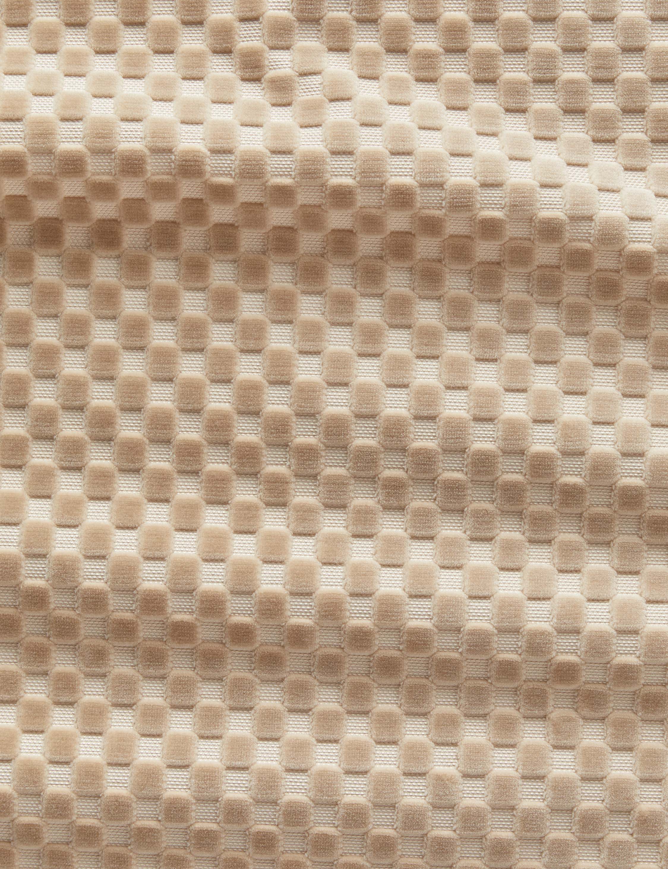 Hi-Lo Checker Velvet Fabric by Sarah Sherman Samuel - Image 5