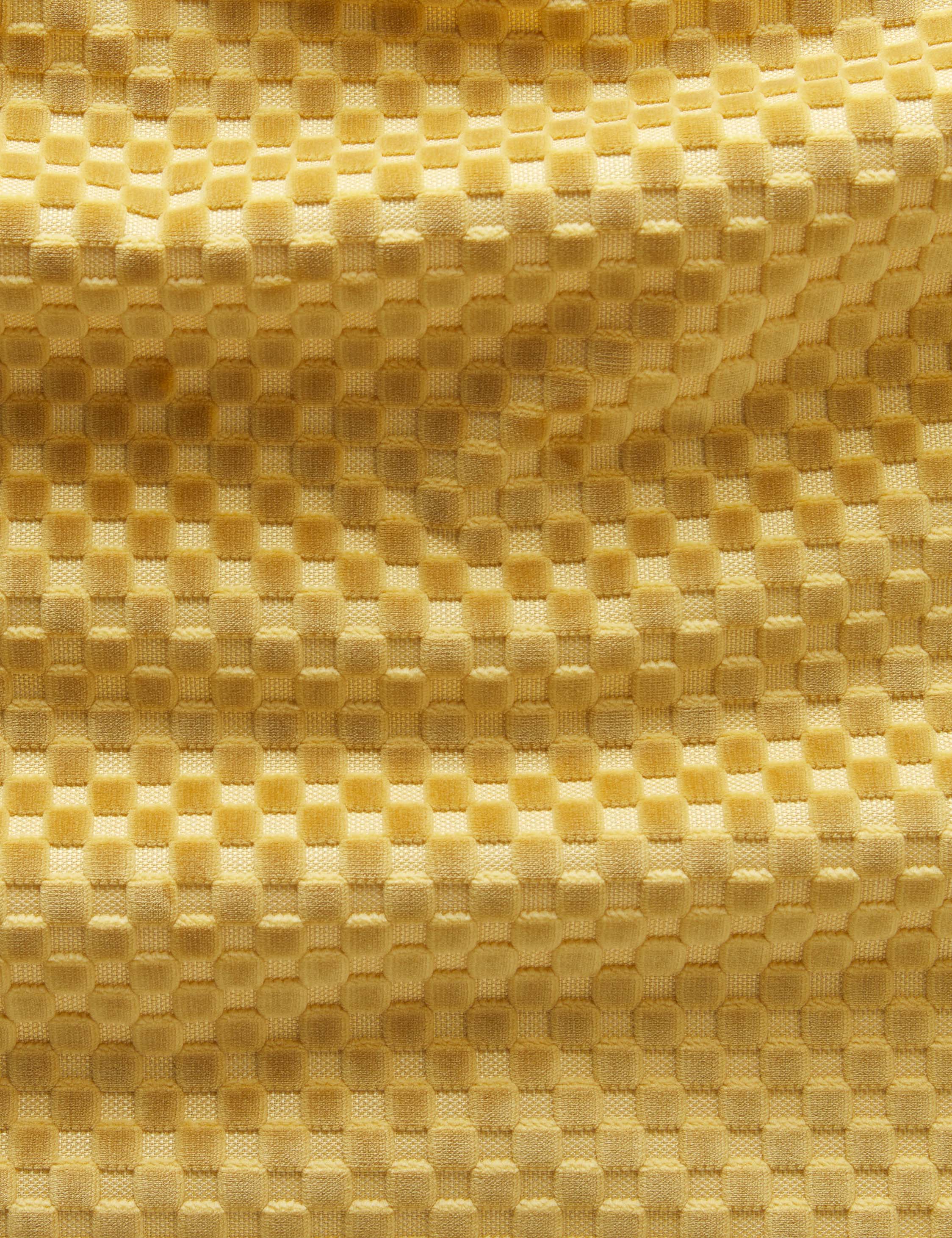 Hi-Lo Checker Velvet Fabric by Sarah Sherman Samuel - Image 9