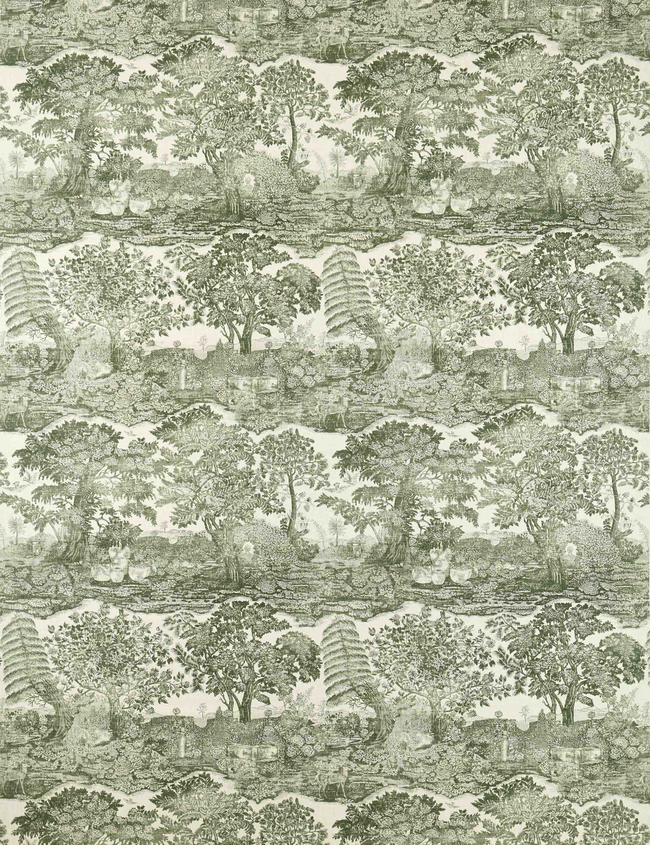 Highgrove Toile Linen-Blend Fabric by Sanderson - Image 5