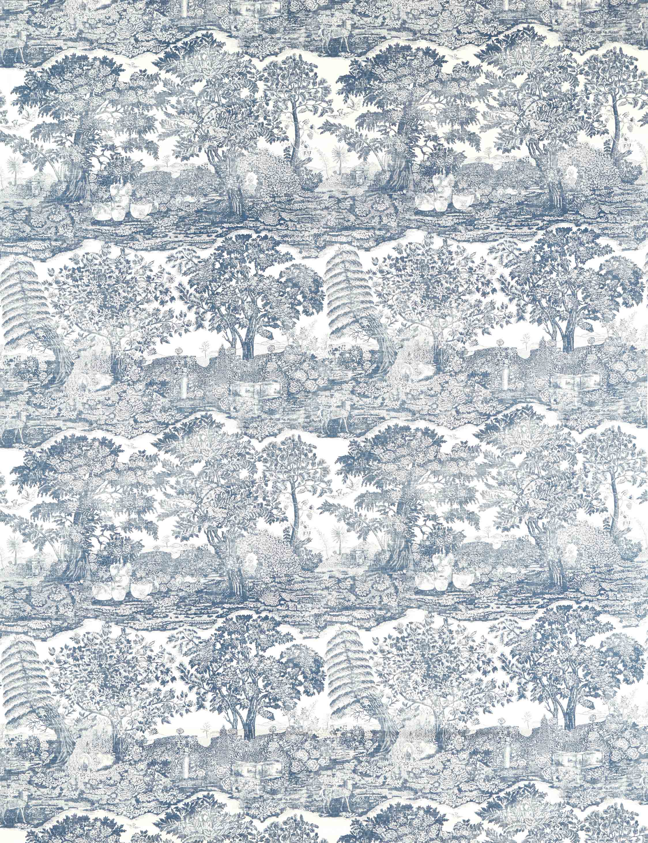 Highgrove Toile Linen-Blend Fabric by Sanderson - Image 6