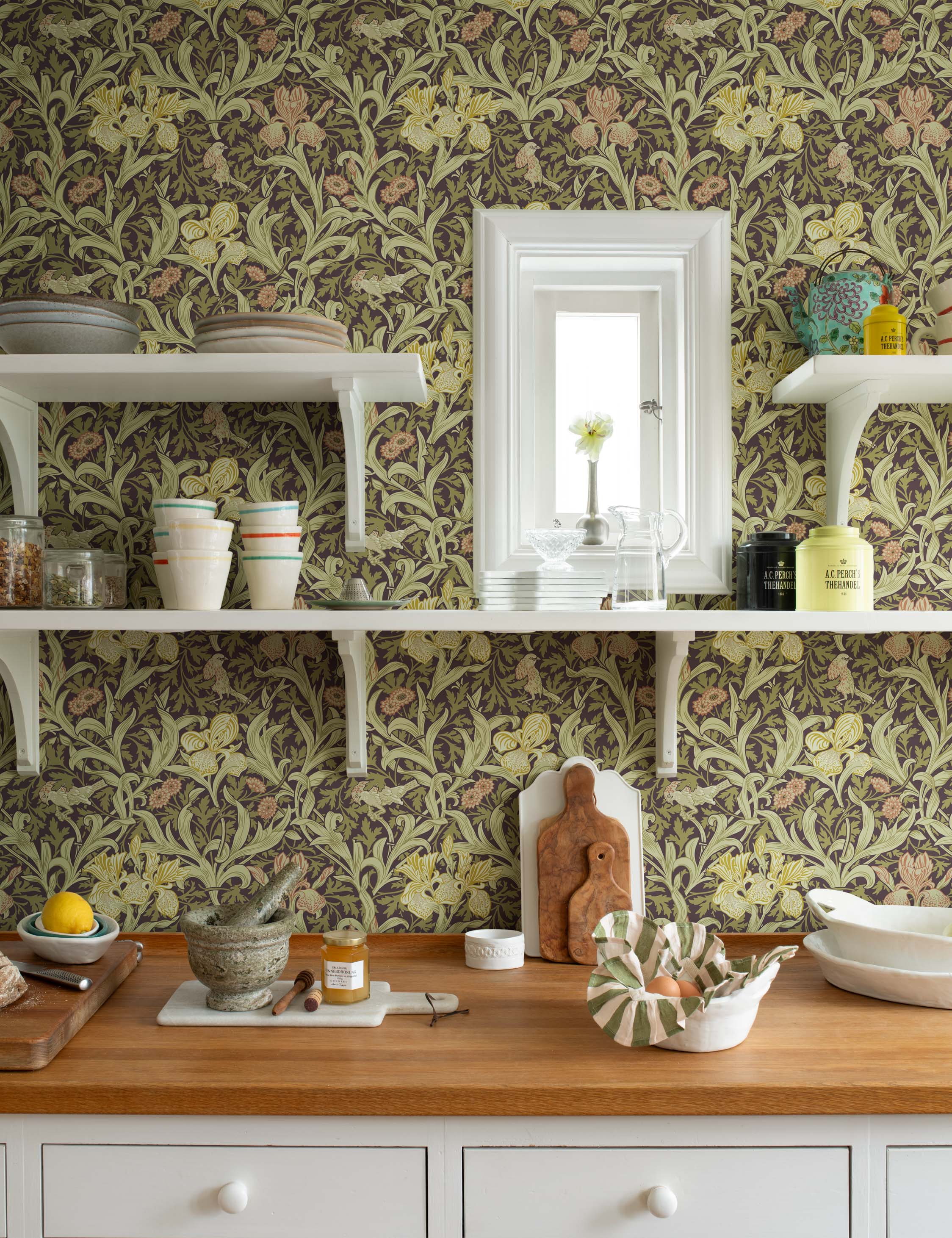 Iris Wallpaper by Morris & Co. - Image 10