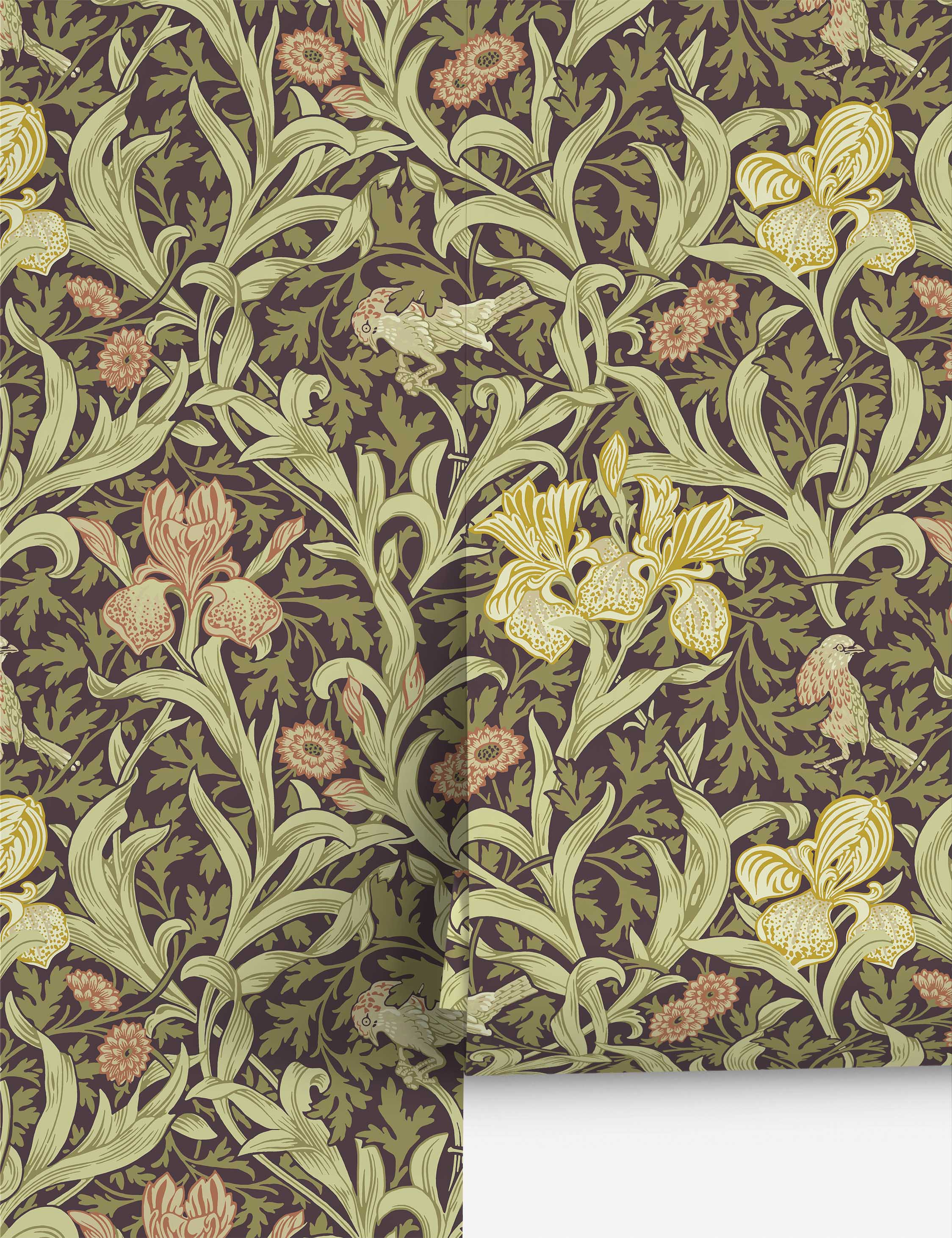 Iris Wallpaper by Morris & Co. - Image 11