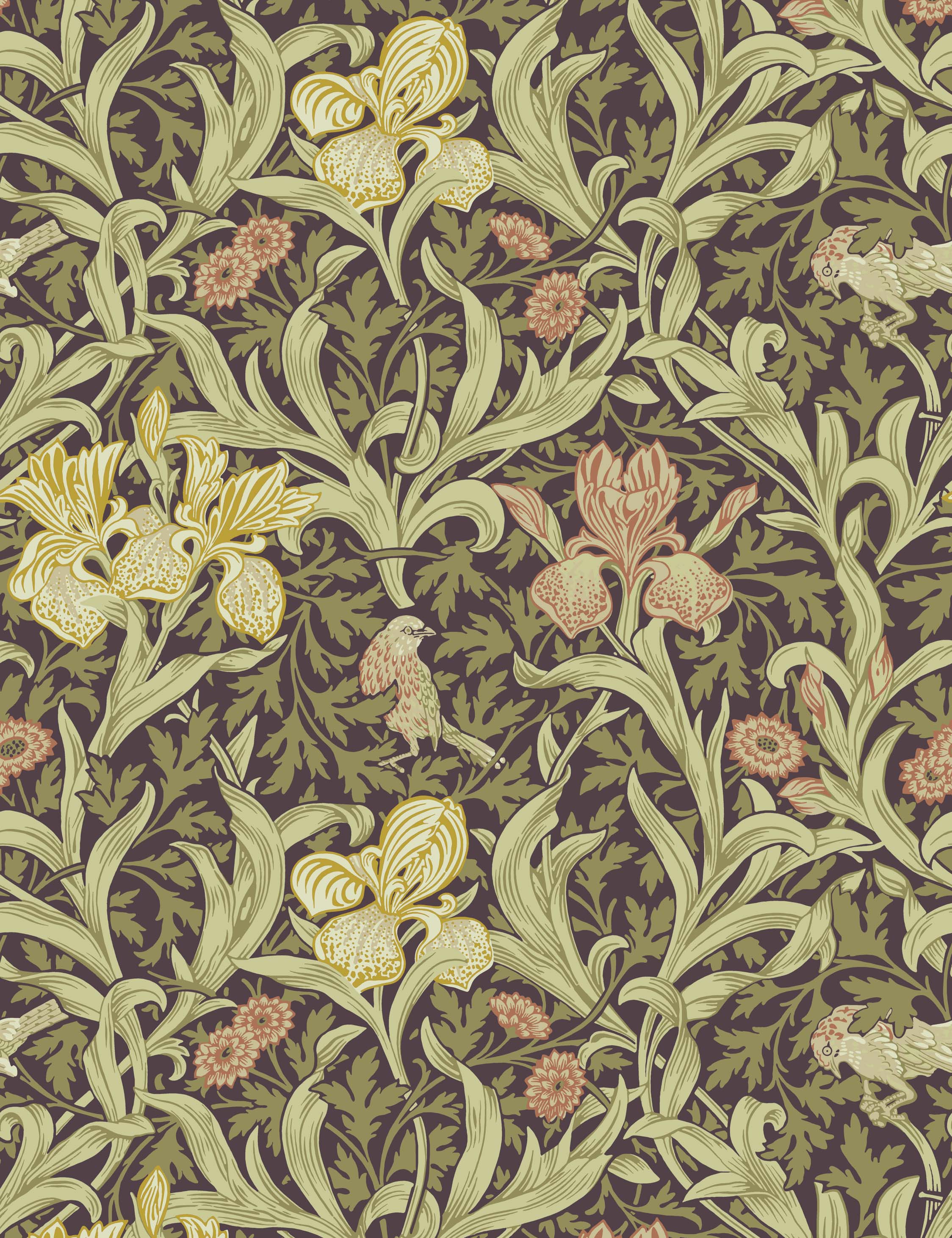Iris Wallpaper by Morris & Co. - Image 12