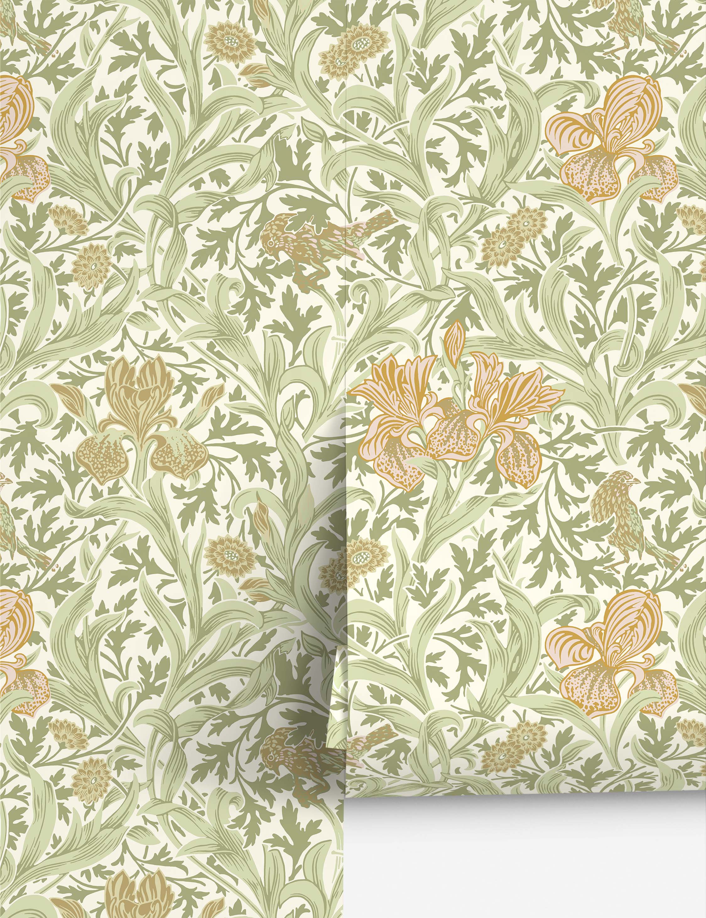 Iris Wallpaper by Morris & Co. - Image 2