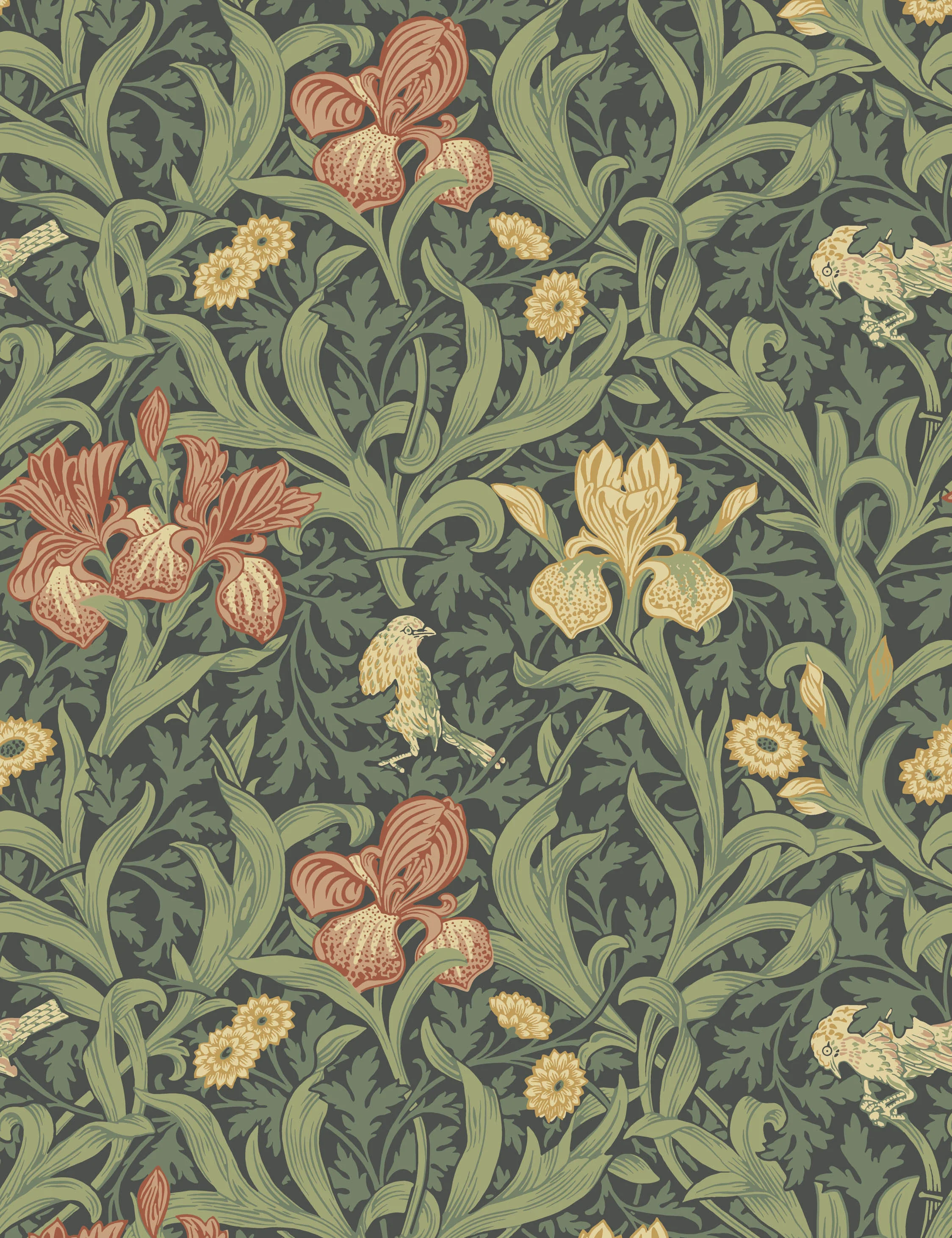 Iris Wallpaper by Morris & Co. - Image 9