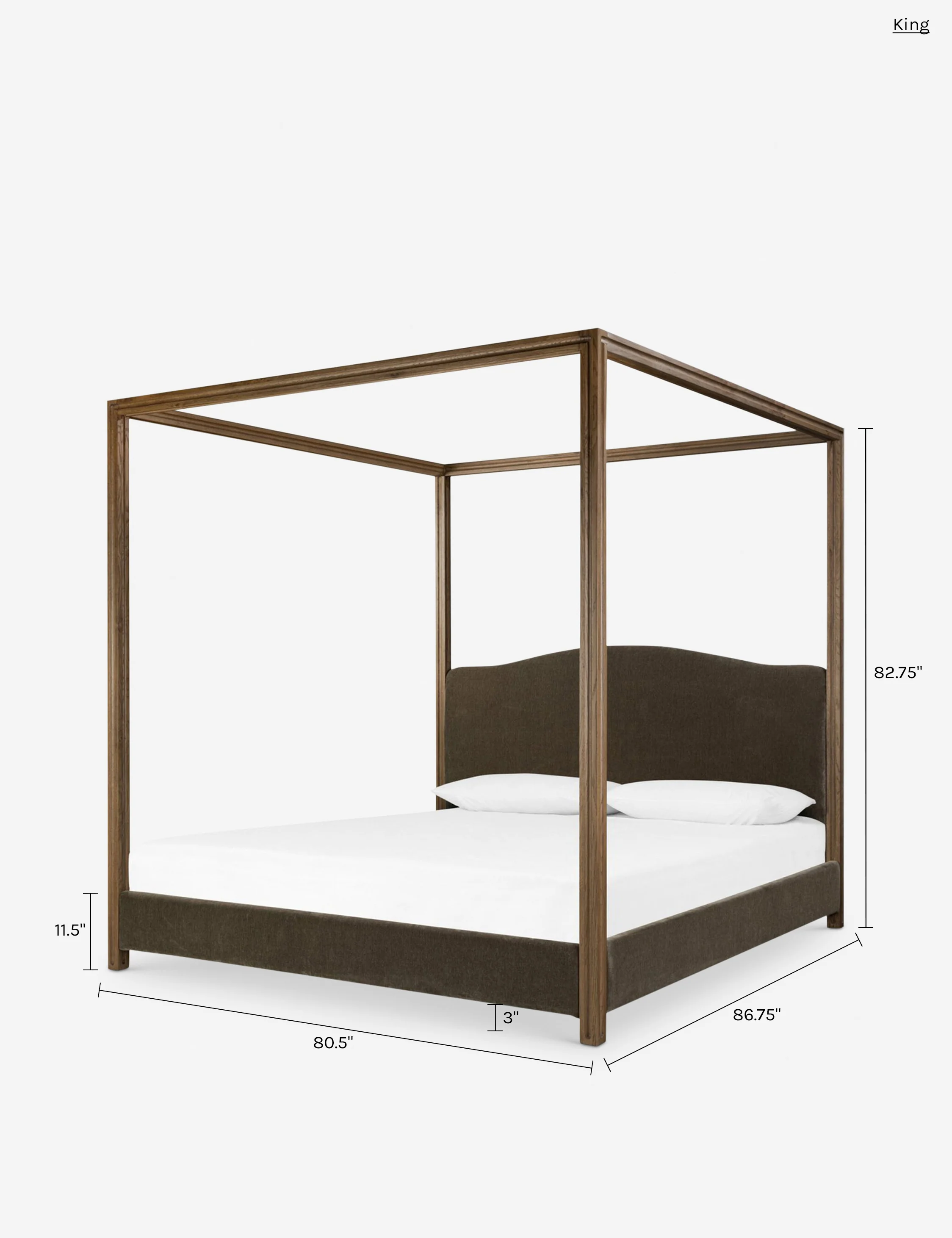 Jodie Canopy Bed by Amber Lewis x Four Hands - Image 9